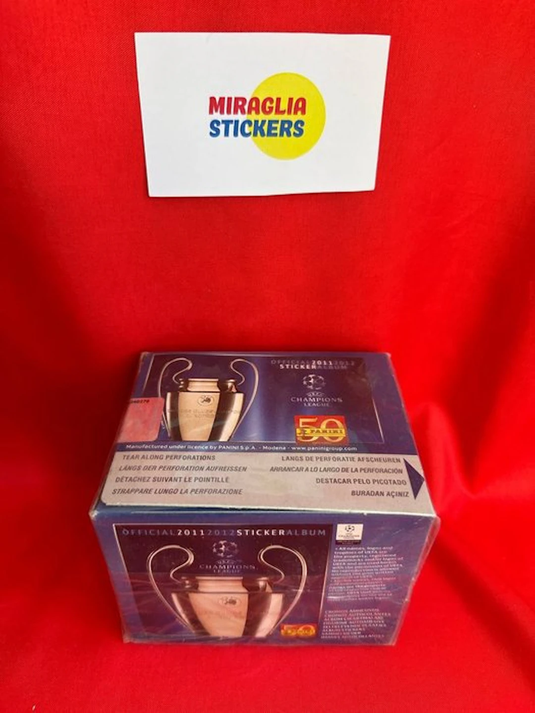Box champions league 2011-12 2012 Panini - 1 Sealed box - Near Mint (NM)