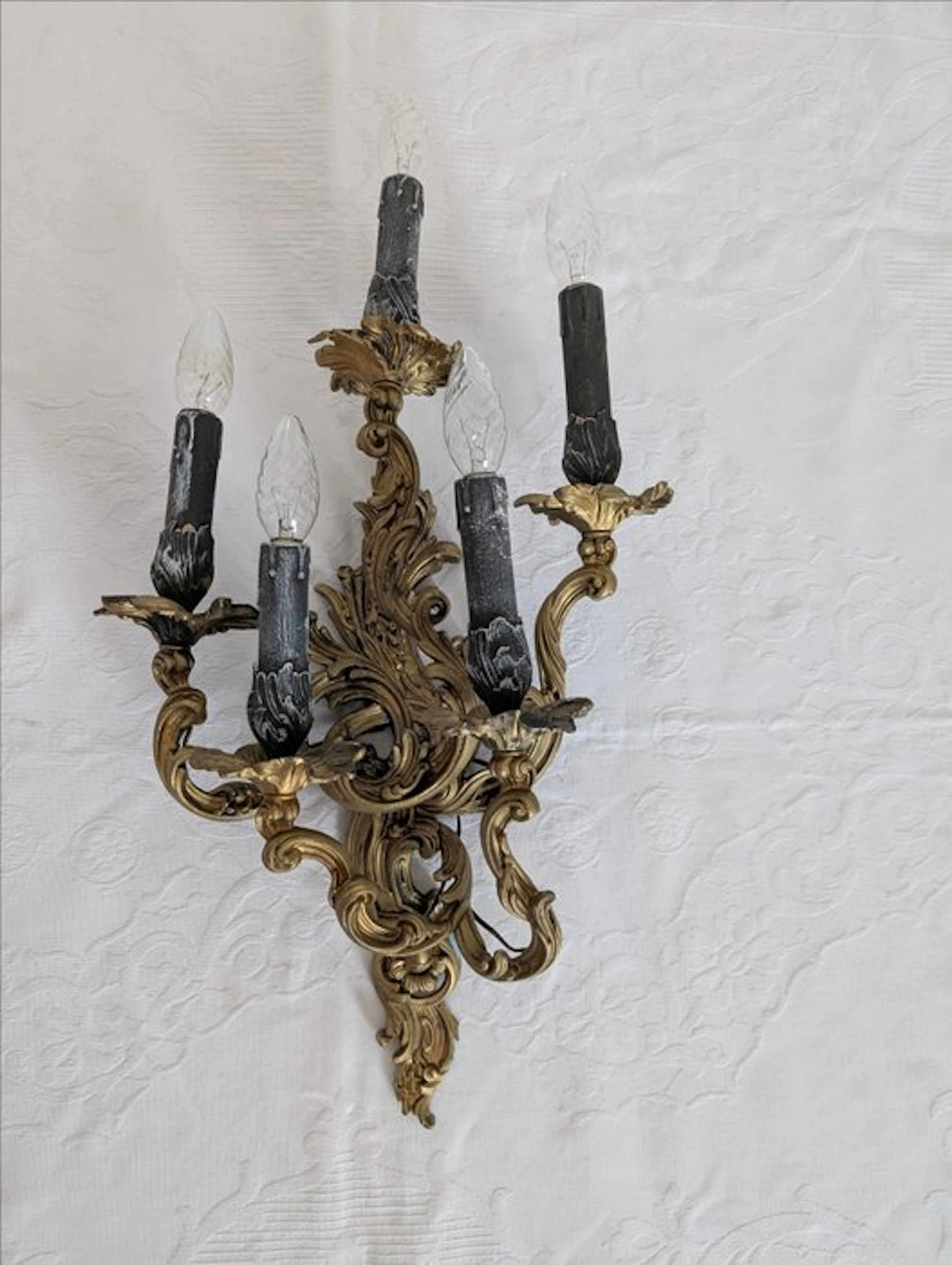 Wall sconce - Bronze - Louis XV