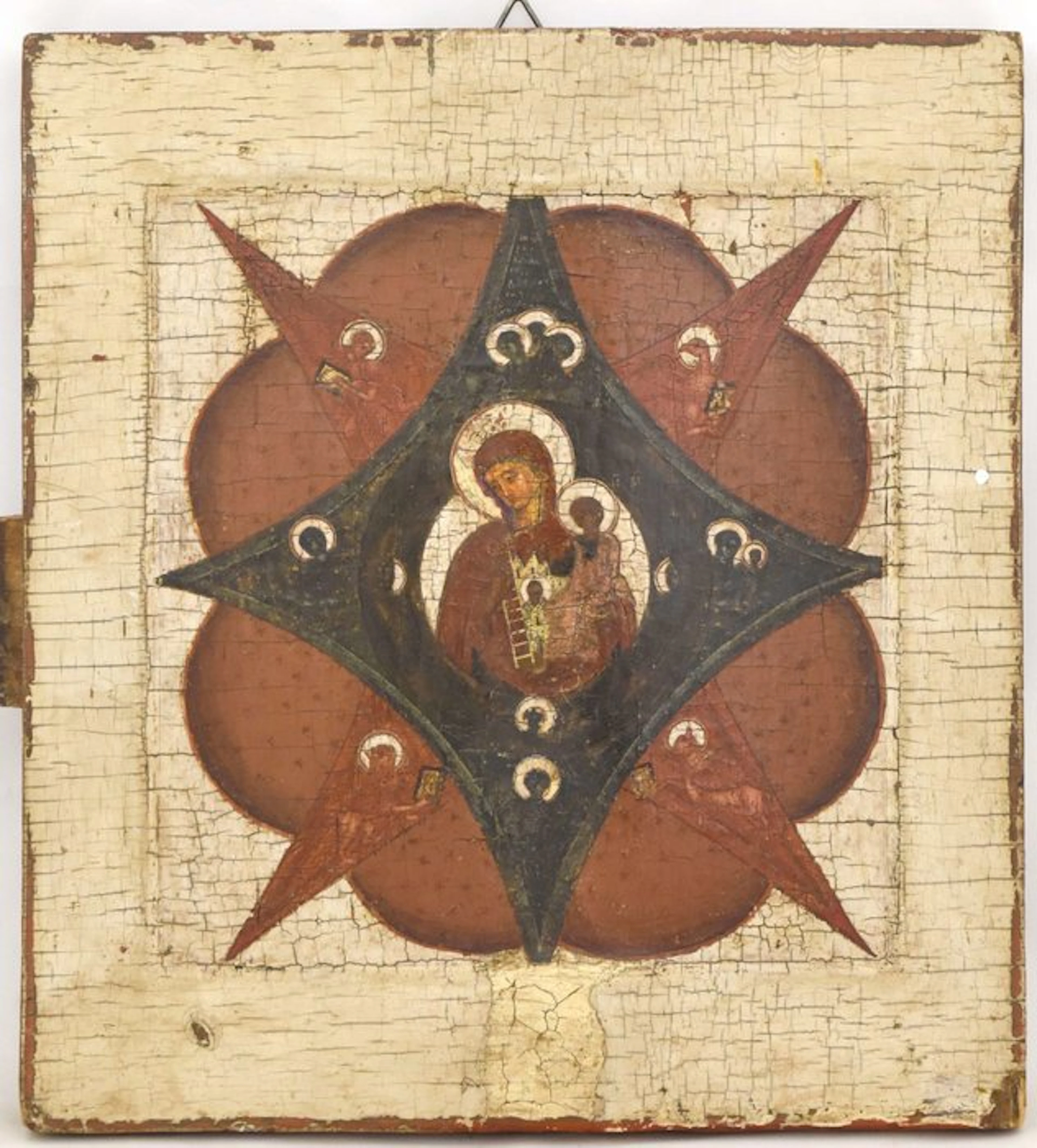 Icon - Mother of God of the Burning Bush - Wood