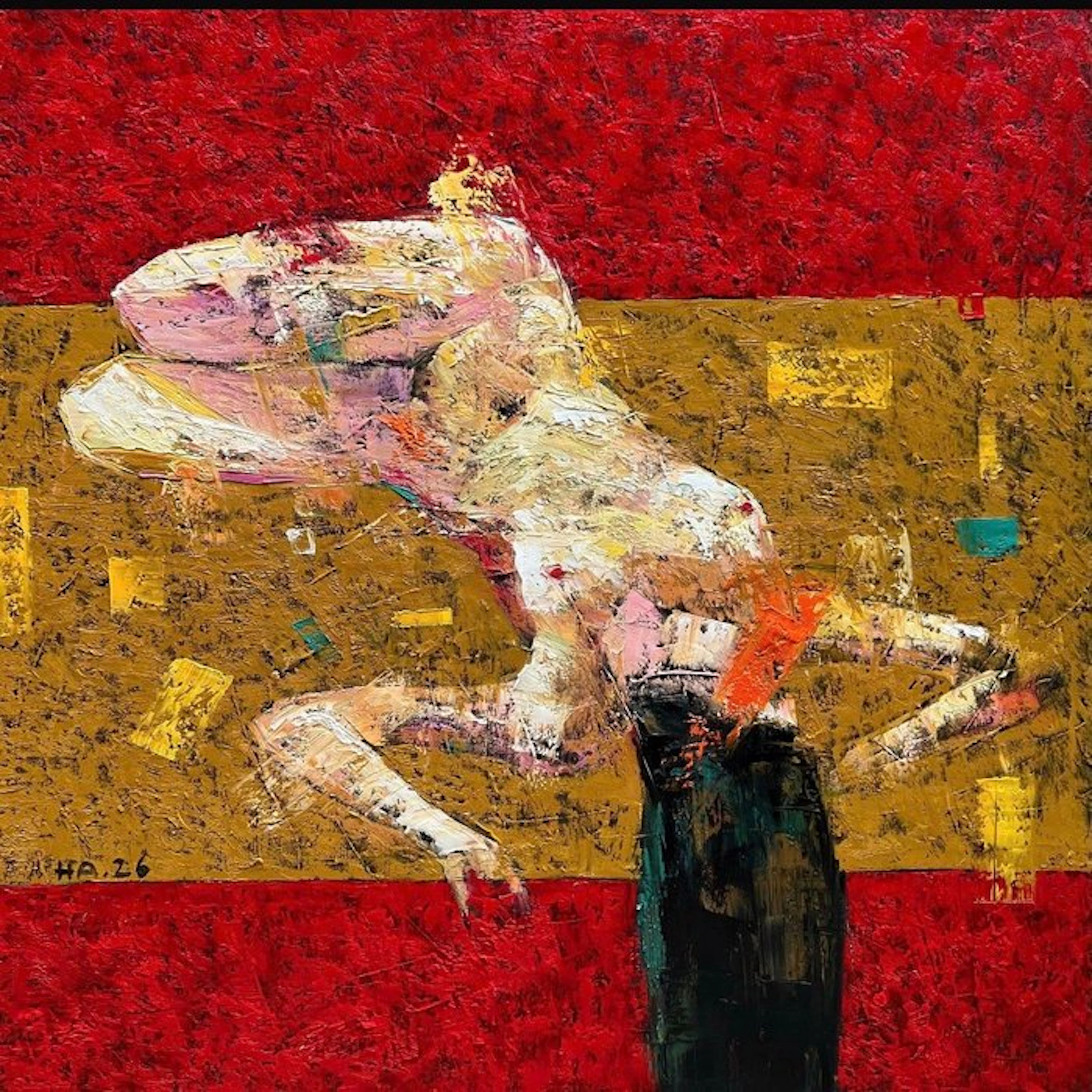 Hoang Anh - Corps en Suspens ↑120 →120 cm