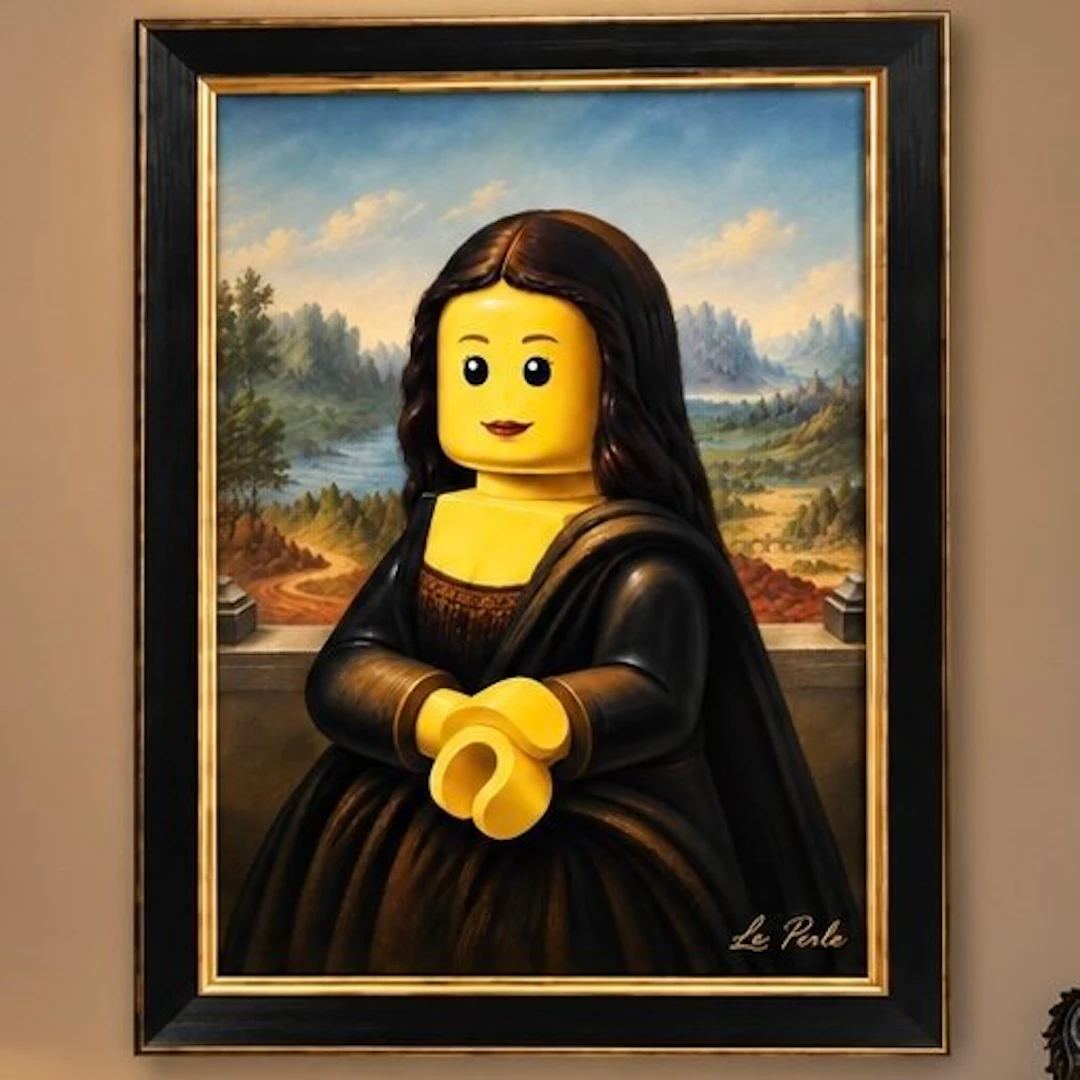 LEGO Merchandise - Le Perle - La Gioconda in Mattoncini - 2026