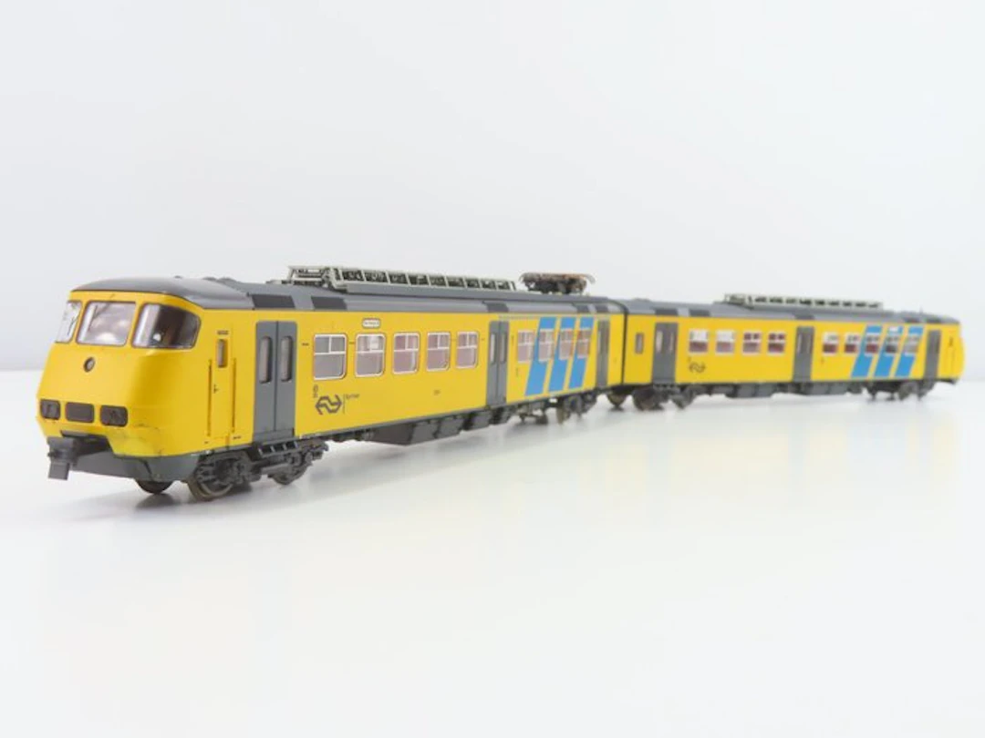 Fleischmann H0 - 4470 - Train unit (1) - 2-piece set Plan Y SGM "Sprinter" - NS