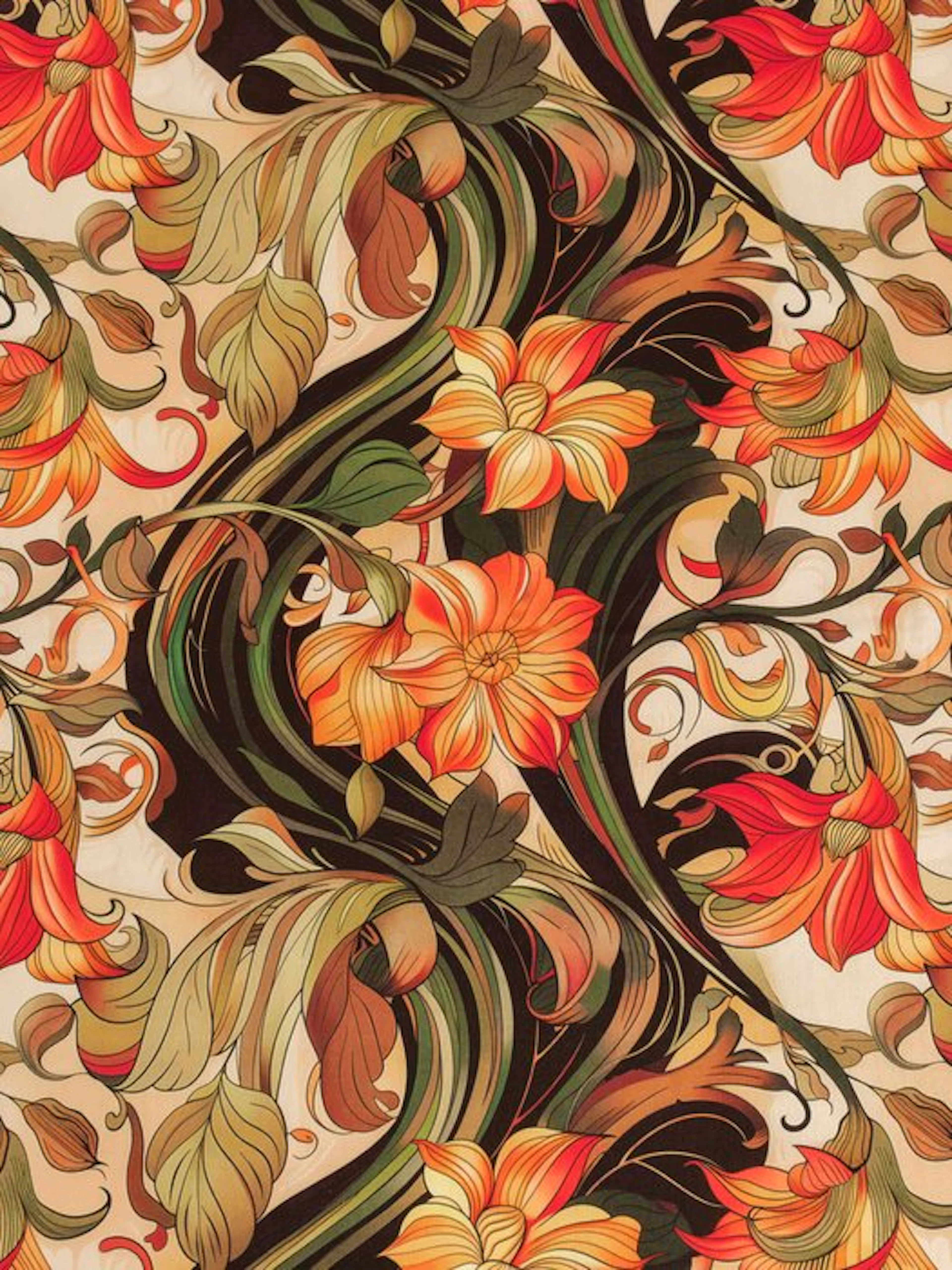 TexStilArt - Floria - Exclusive 100% Cotton Fabric...
