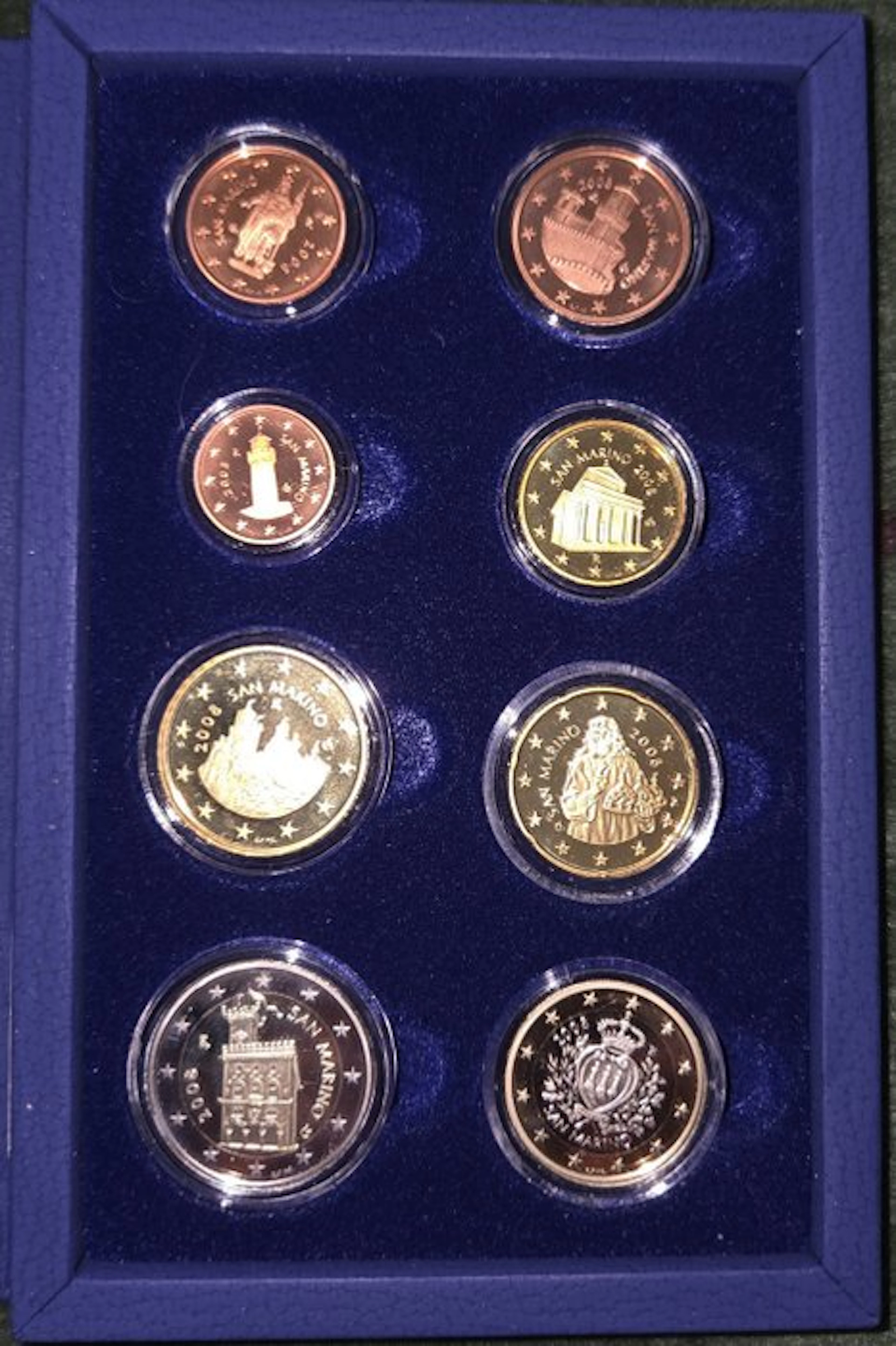 San Marino. Proof Set 2008 (No reserve price)