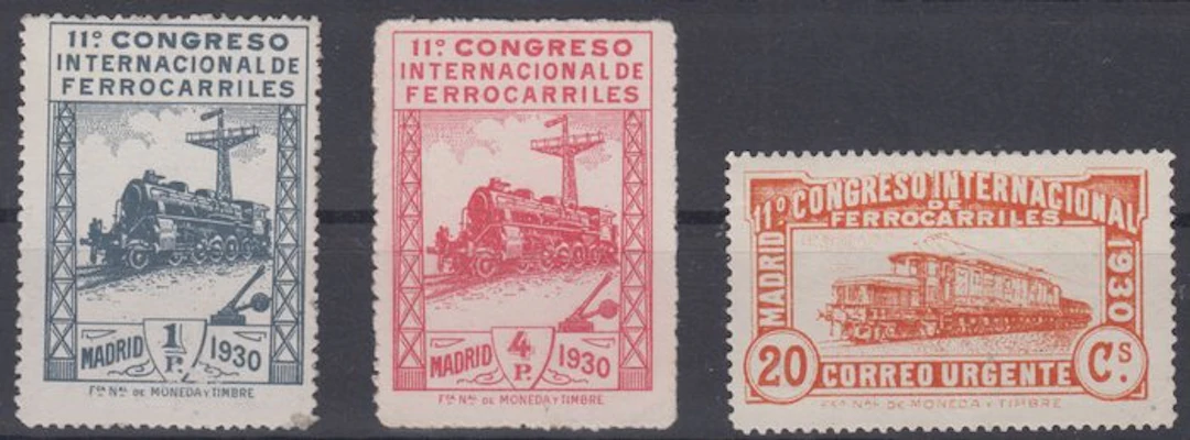 Spain 1930 - 11th International Congress of Railways