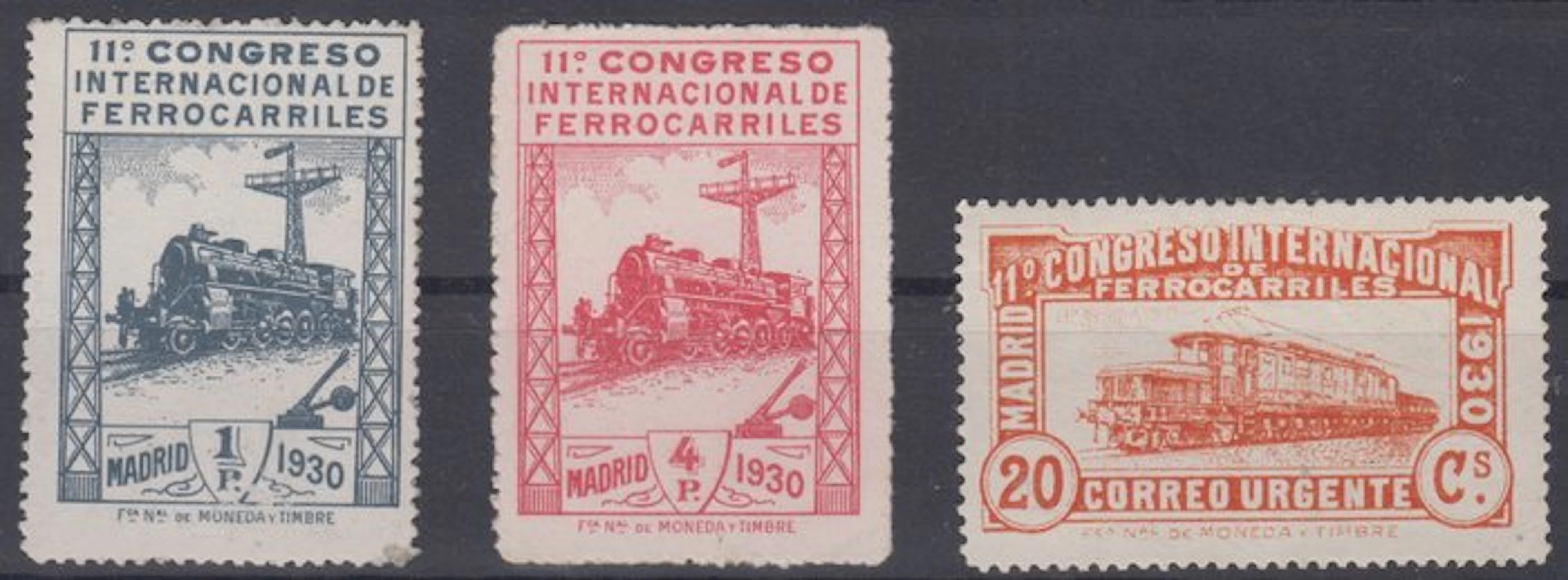 Spain 1930 - 11th International Congress of Railways