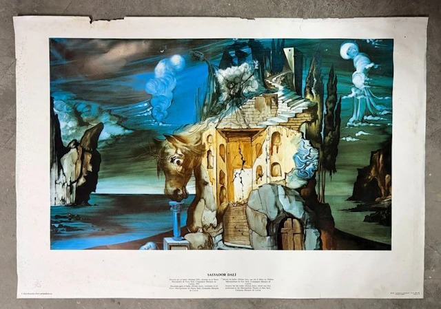 Salvador Dali (1904-1989) - Decorado para el ballet “Tristán loco”