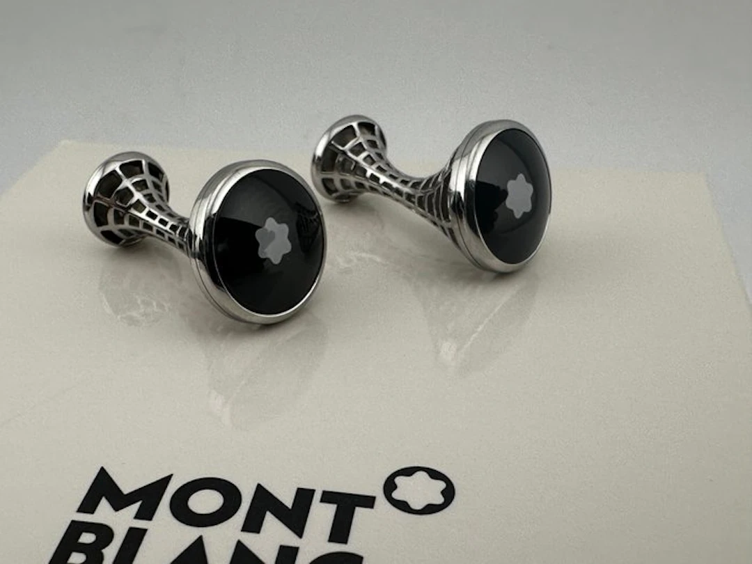 Montblanc - skeleton model-metal - Cufflinks - Luxury & rare RR