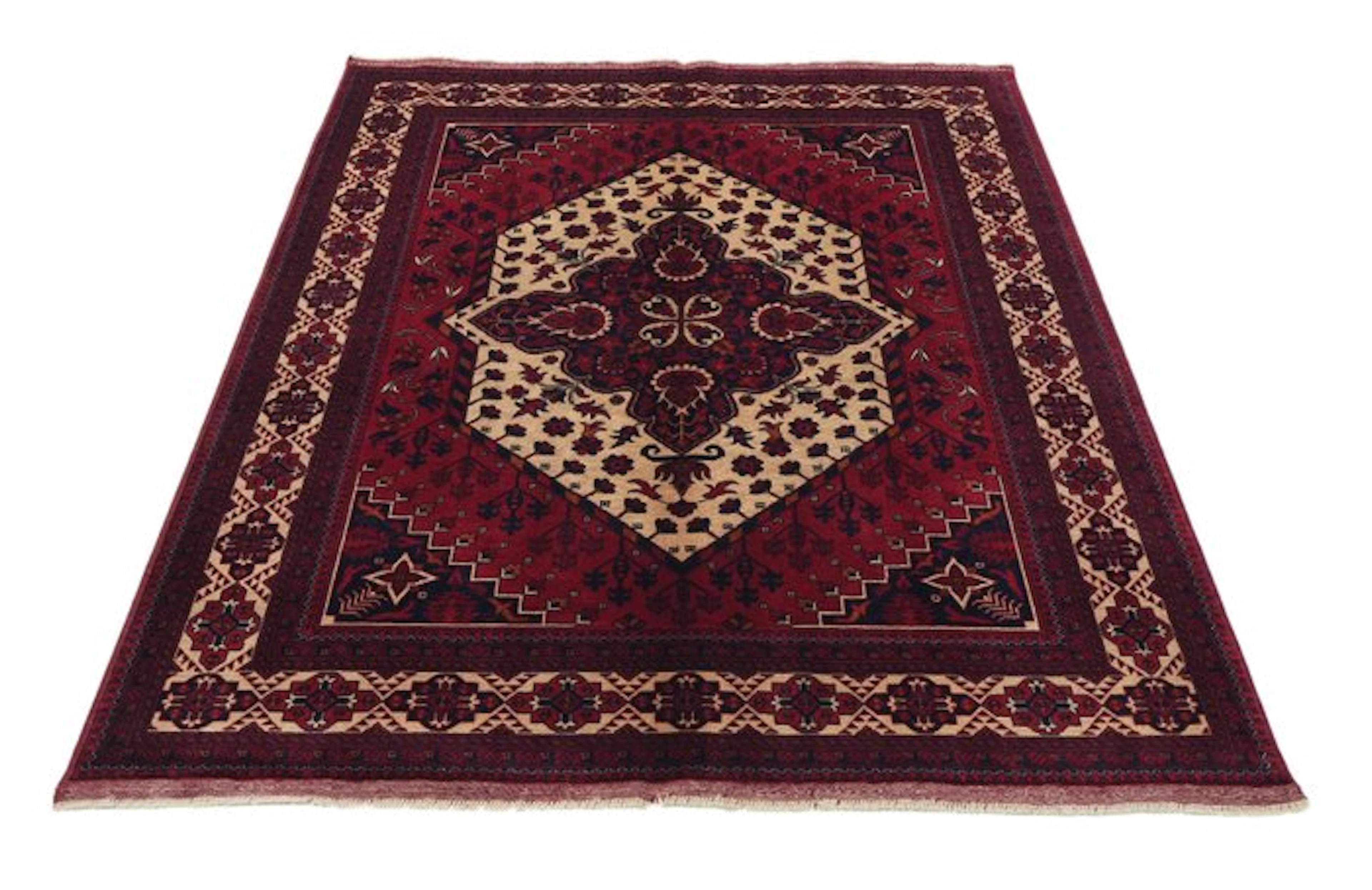 Hand-knotted designer rug in Khal Mohammadi style – new - Rug - 197 cm - 155 cm