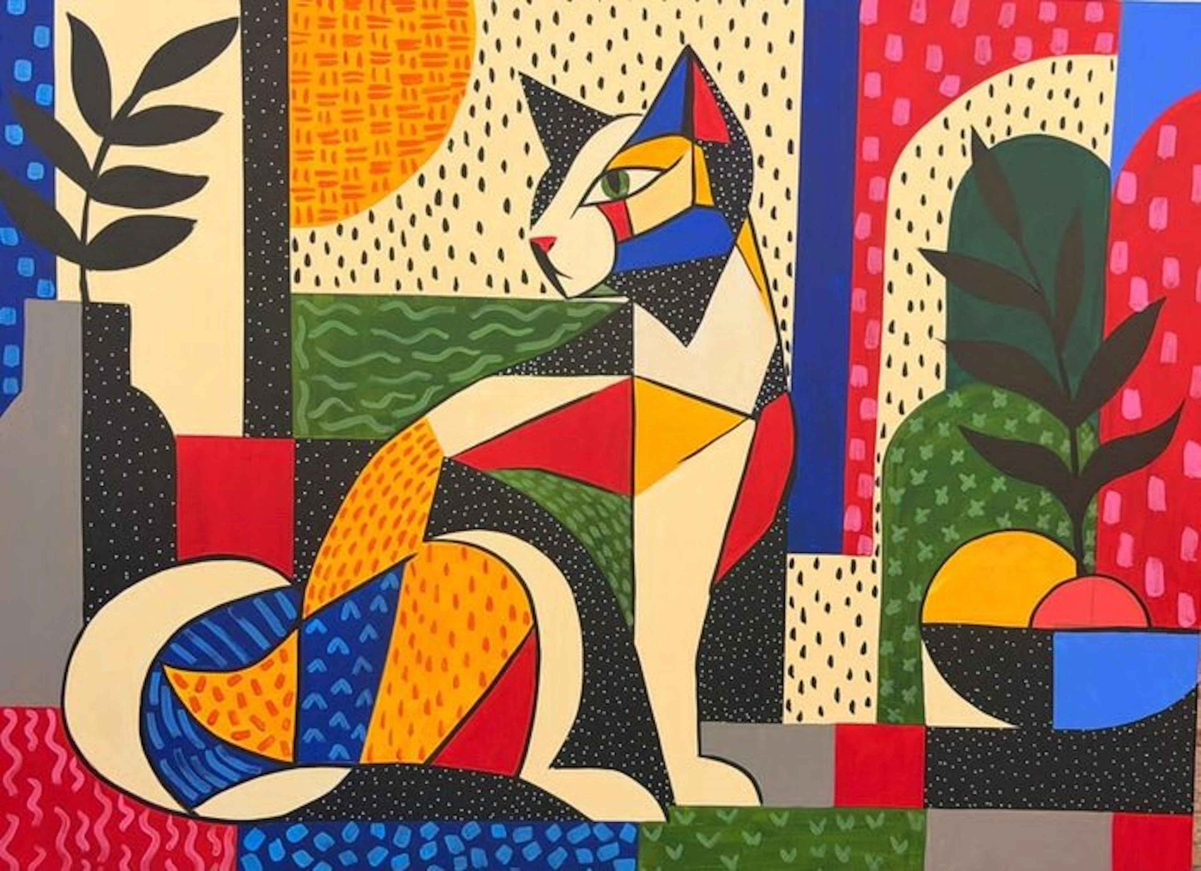 Adri Q - XL - El Gato en el Mosaico