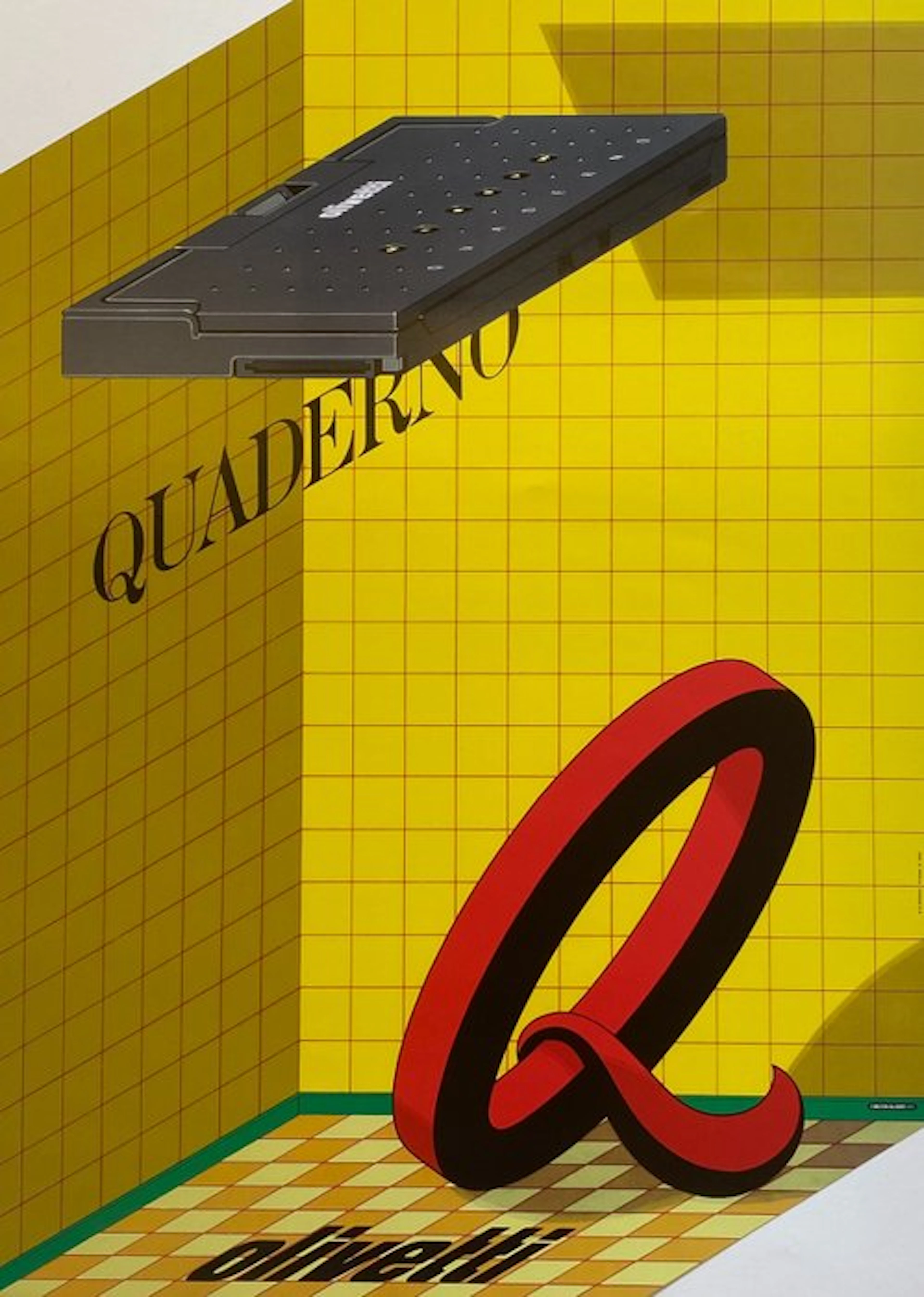 Milton Glaser - OLIVETTI QUADERNO - 1990s