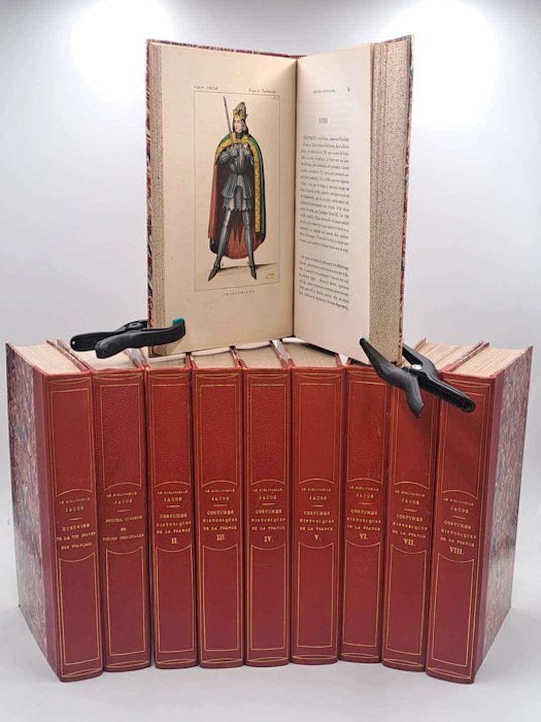 Le Bibliophile Jacob - Costumes historiques de la France - 1852