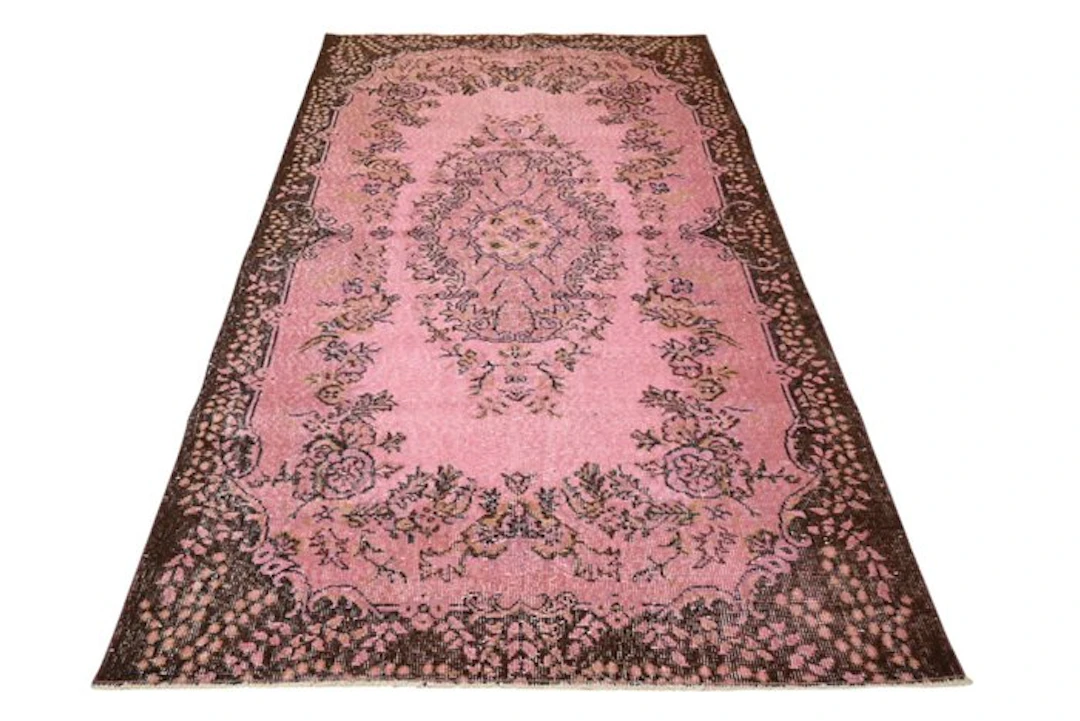 Pink vintage - Rug - 210 cm - 120 cm - With certificate