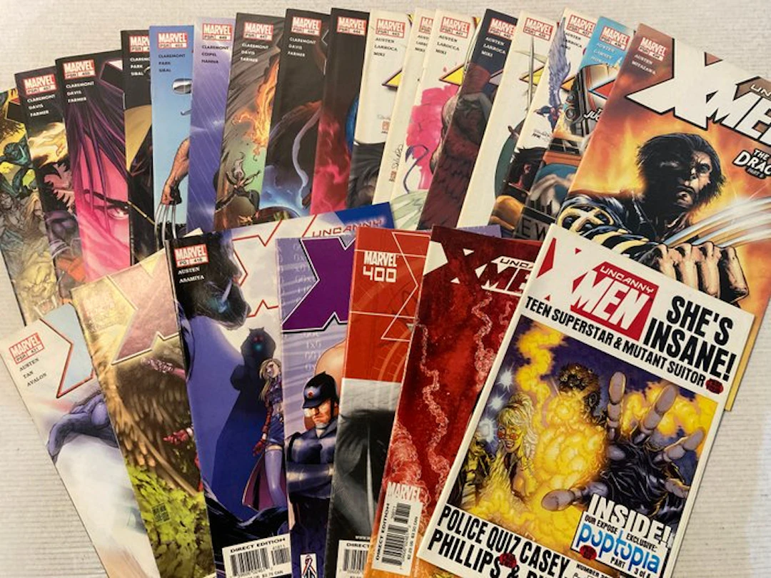 Uncanny X-Men (1963) 24 comics in Range # 397 to 458!...