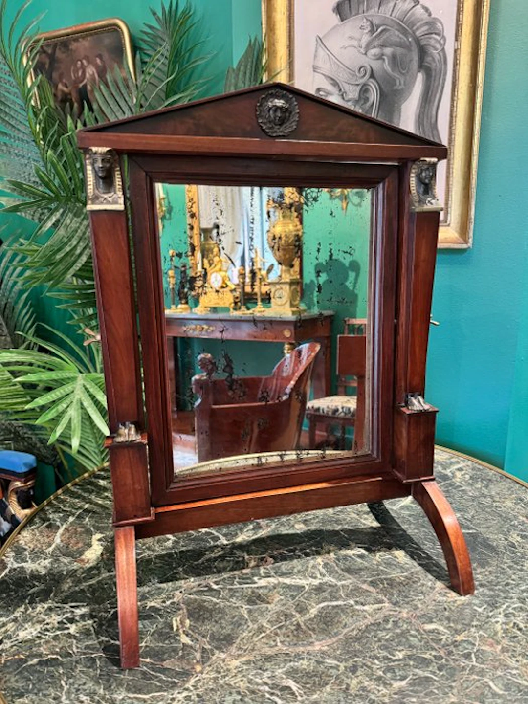 Psyché Retour d’Egypte - Table mirror - mahogany