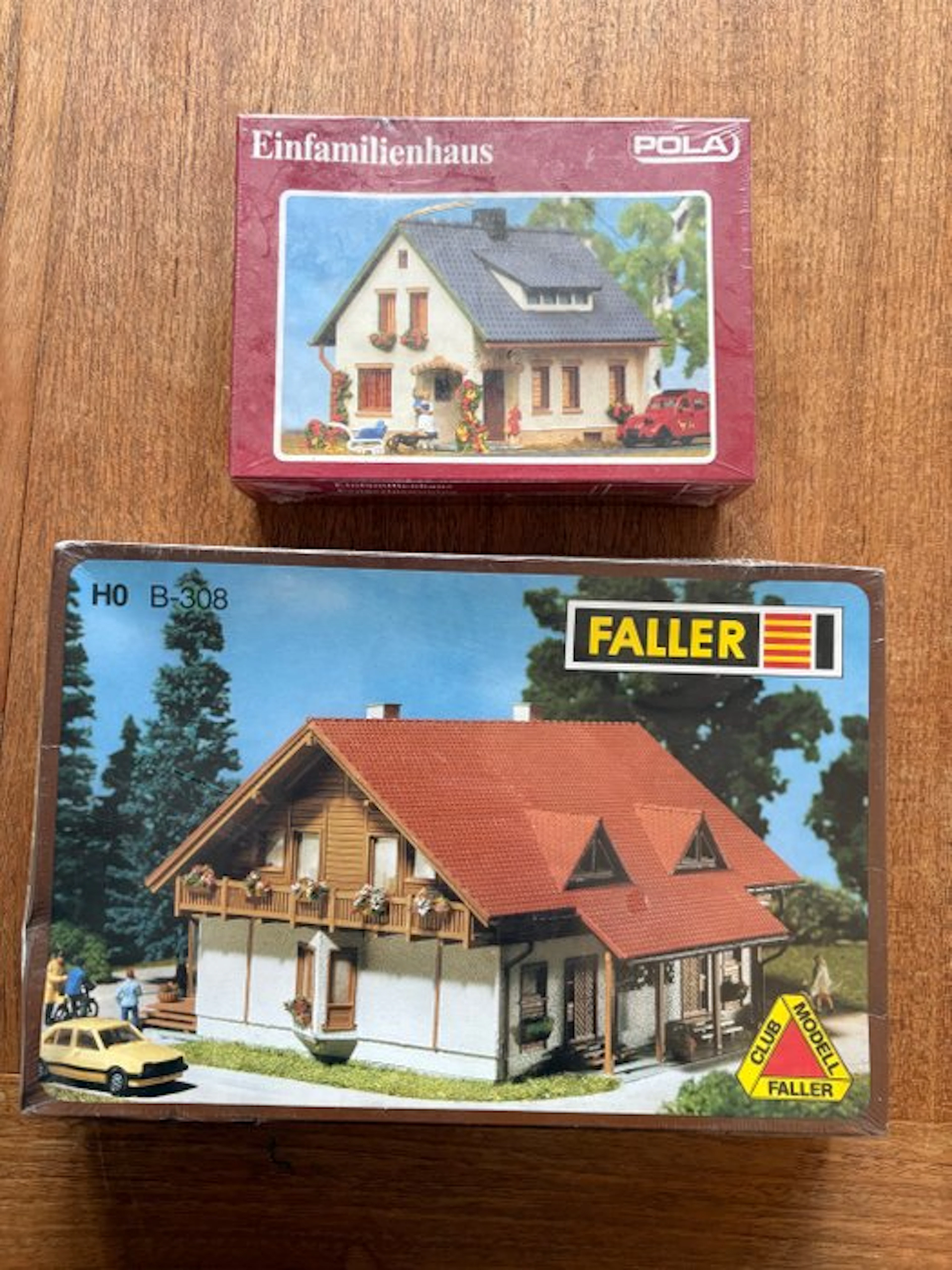 Faller, Pola H0 - B-308; HO 500 - Model train (2) - Packaged
