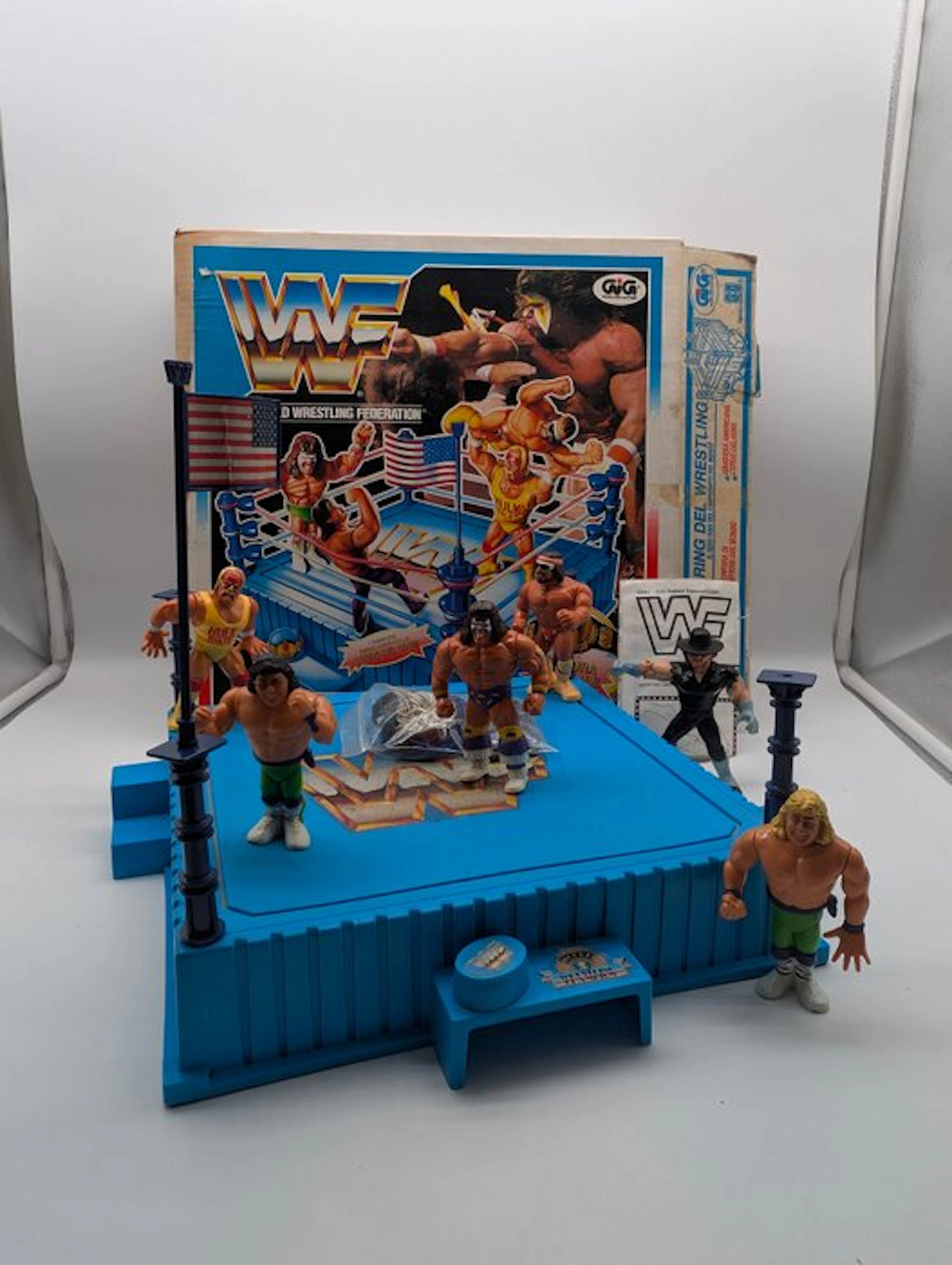 GIG - Action figure Il Ring del Wrestling - 1990-2000 - Italy