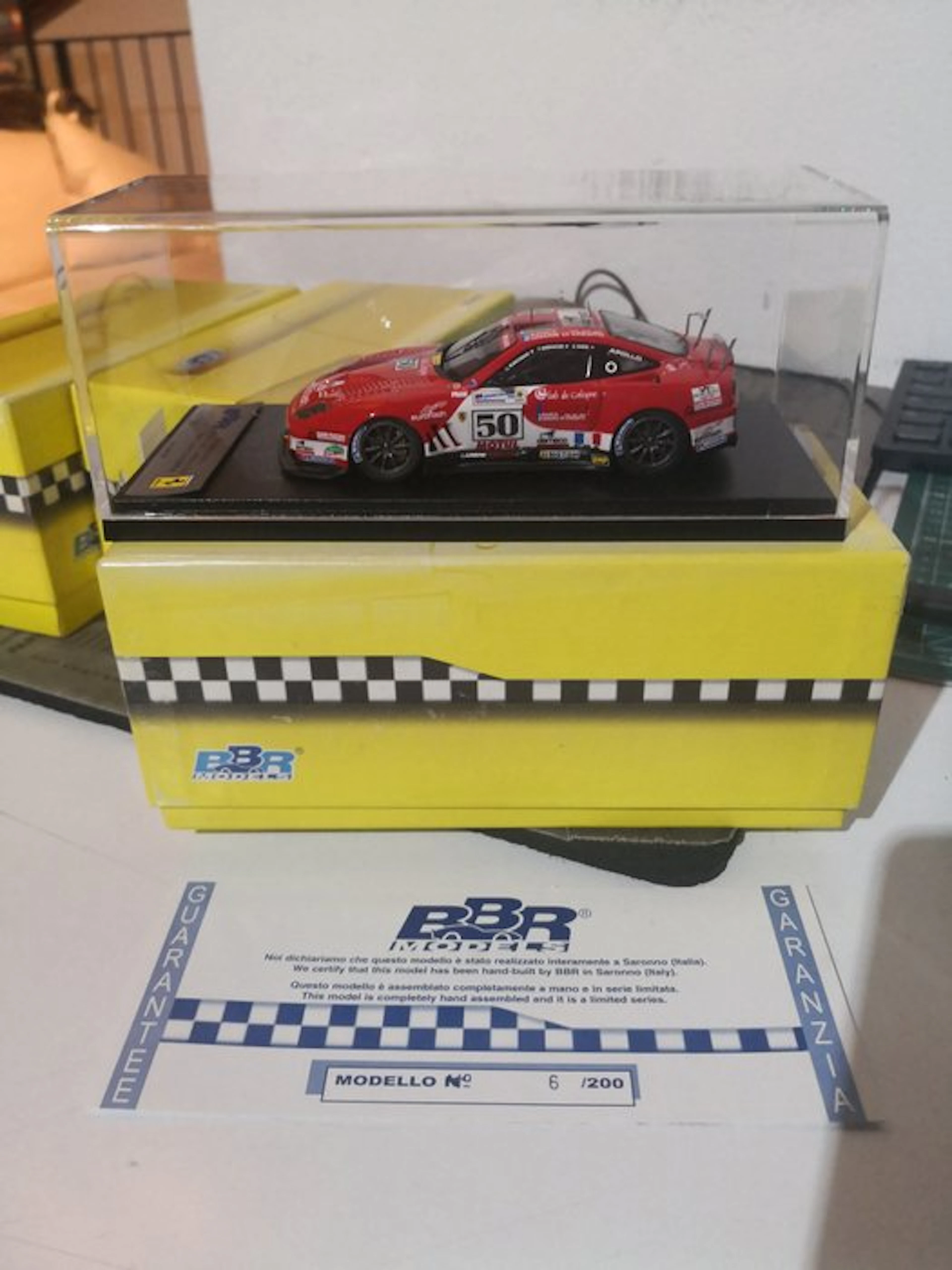 BBR 1:43 - Model sports car - Ferrari 550 Maranello GT1...