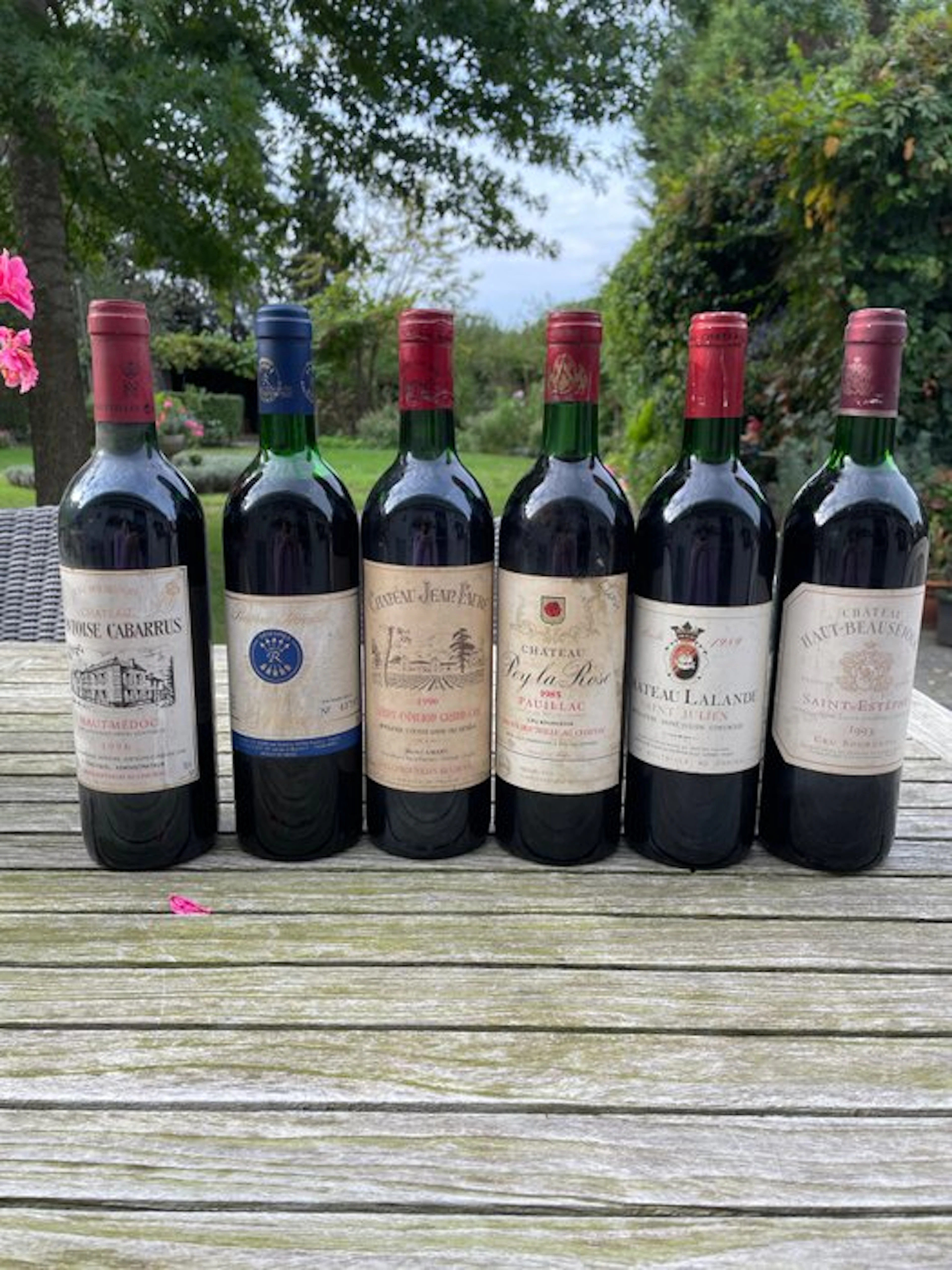 1990 Château Jean Faure 1996 Château Pontoise Cabarrus...