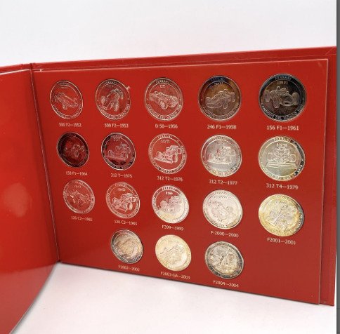 Badge - Ferrari - FERRARI Album vittorie mondiali con 18...