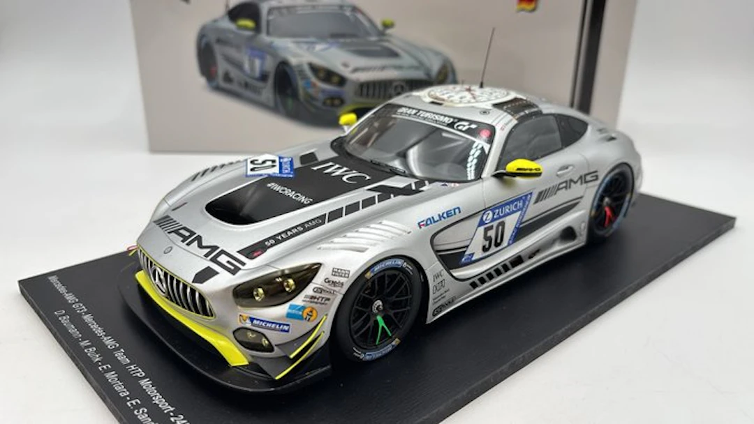 Spark 1:18 - Model car - Mercedes-AMG GT3 24h Nurburgring 2016 - (cod.H7)