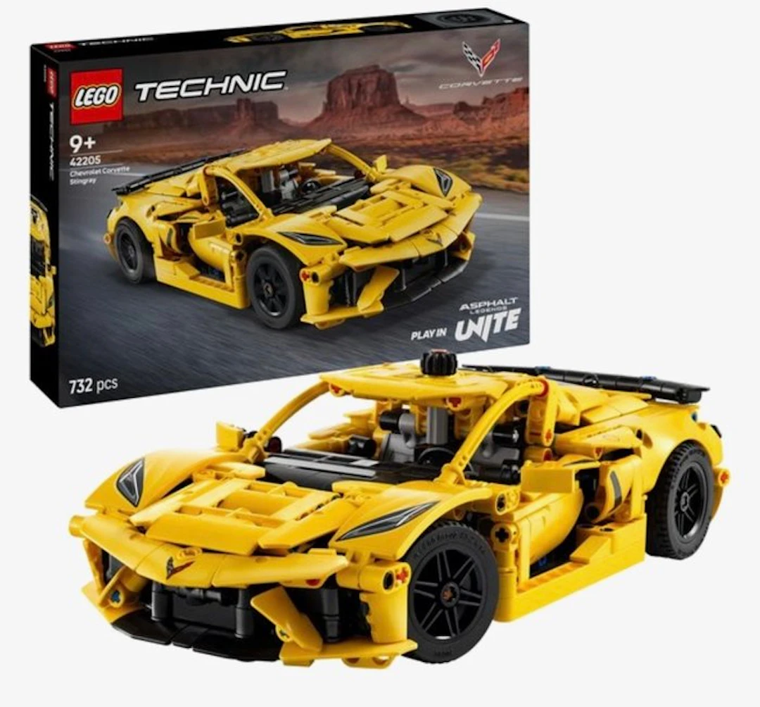 LEGO Set - 42205 - Technic - Chevrolet Corvette Stingray