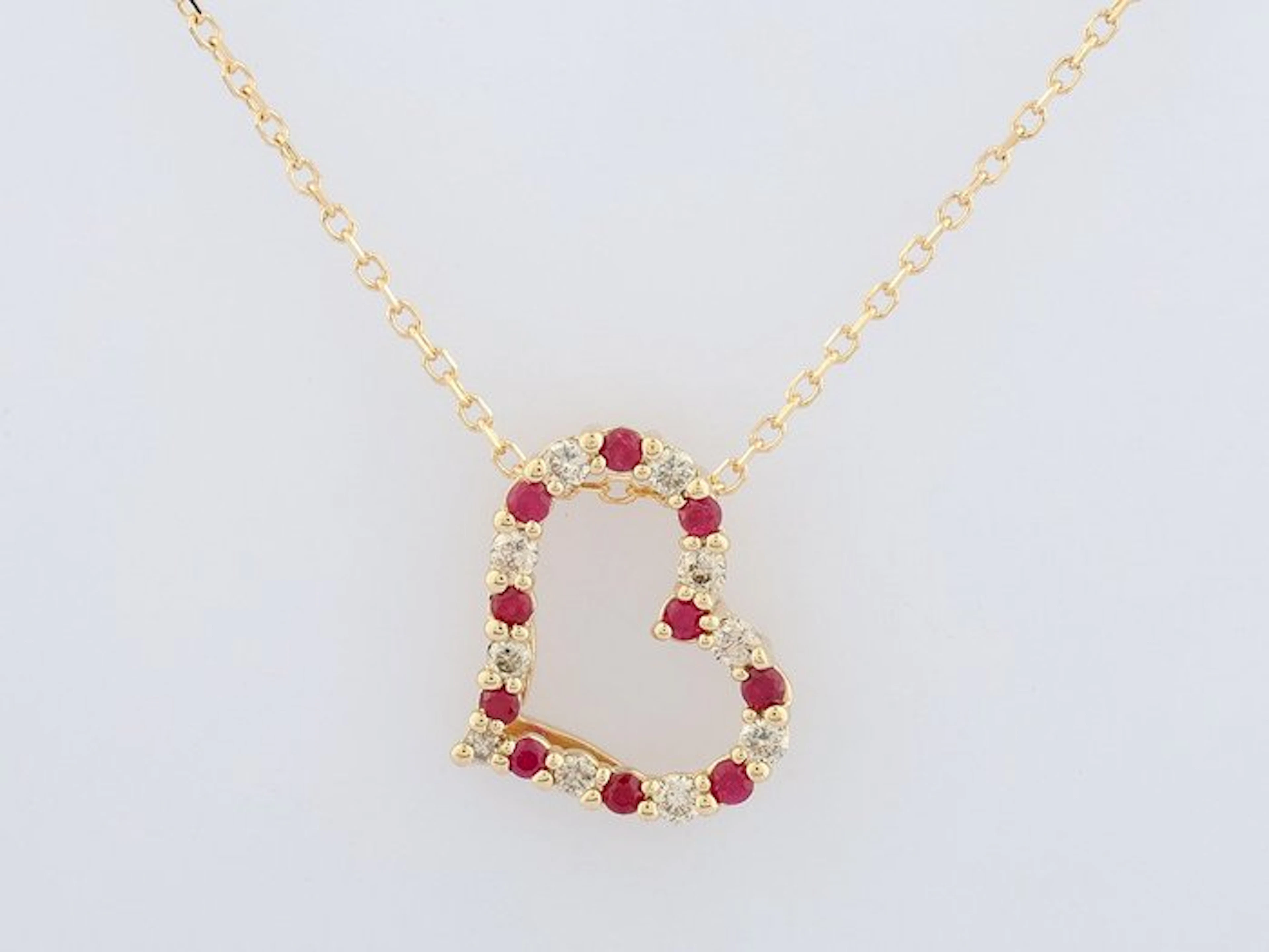 No reserve price - Necklace with pendant - 14 kt