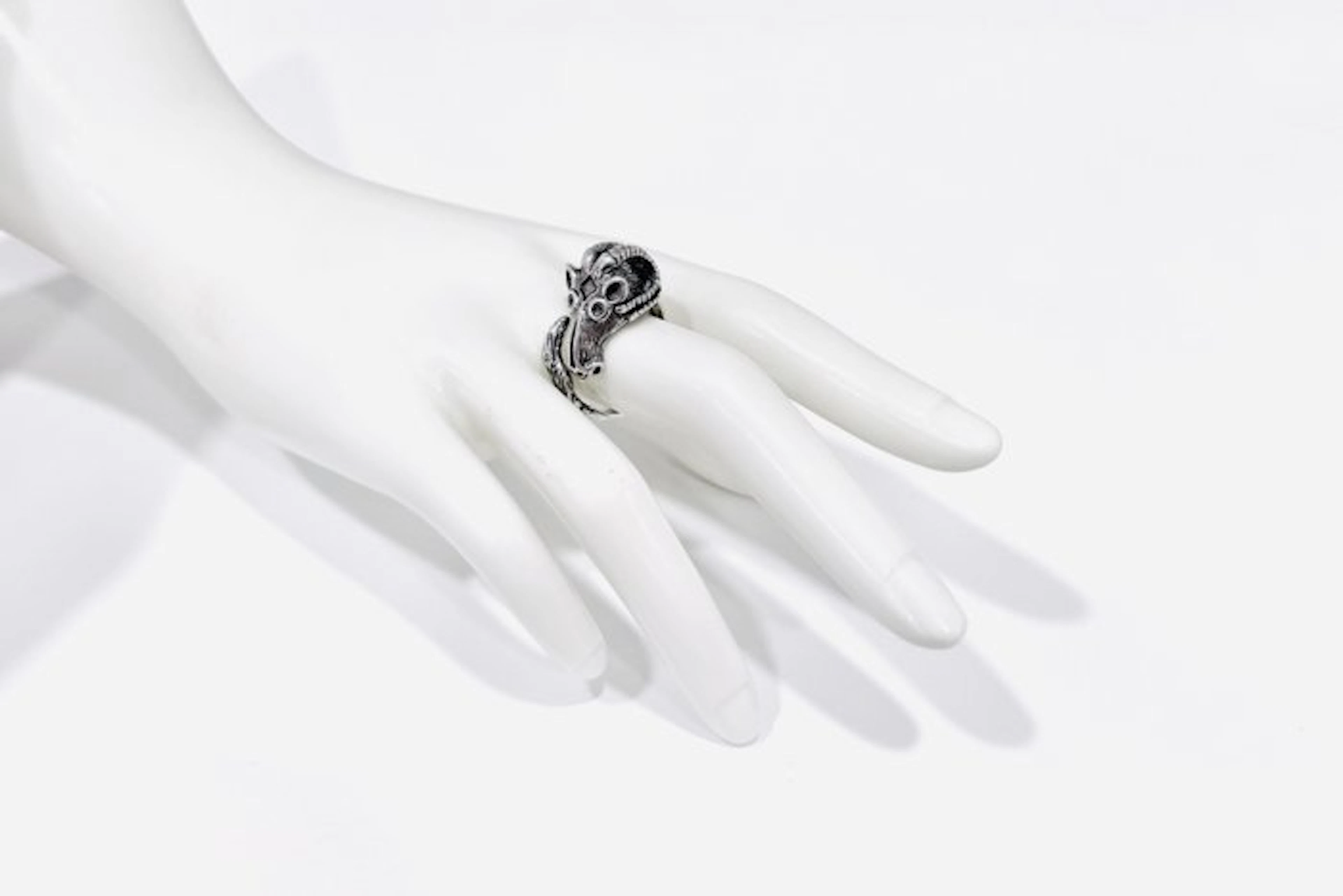 No reserve price - Ring Silver - Capricorn