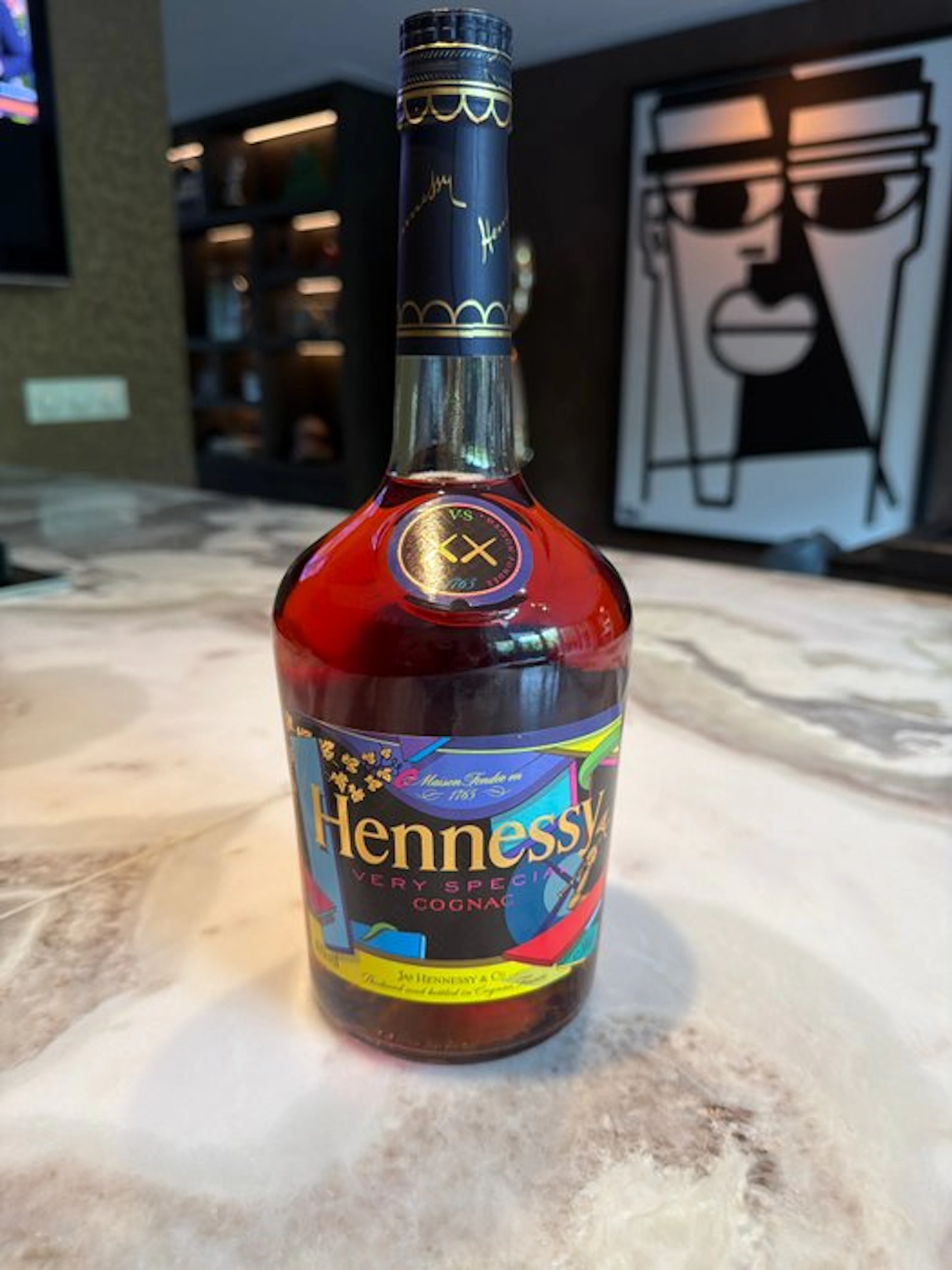 Hennessy - Kaws VS limited edition - b. 2011 - 100cl