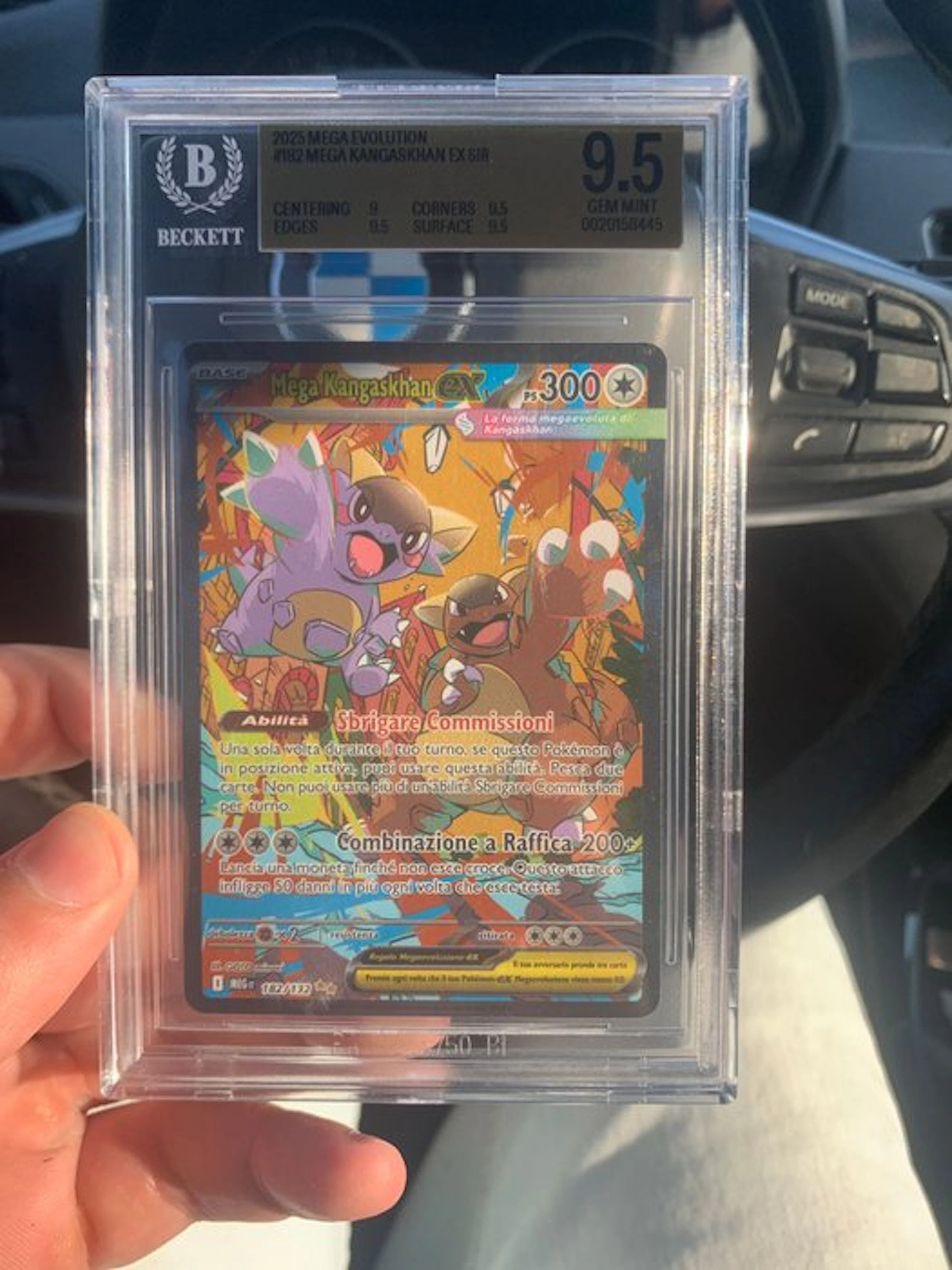 Pokémon - 1 Graded card - Mega Kangaskhan Foil
