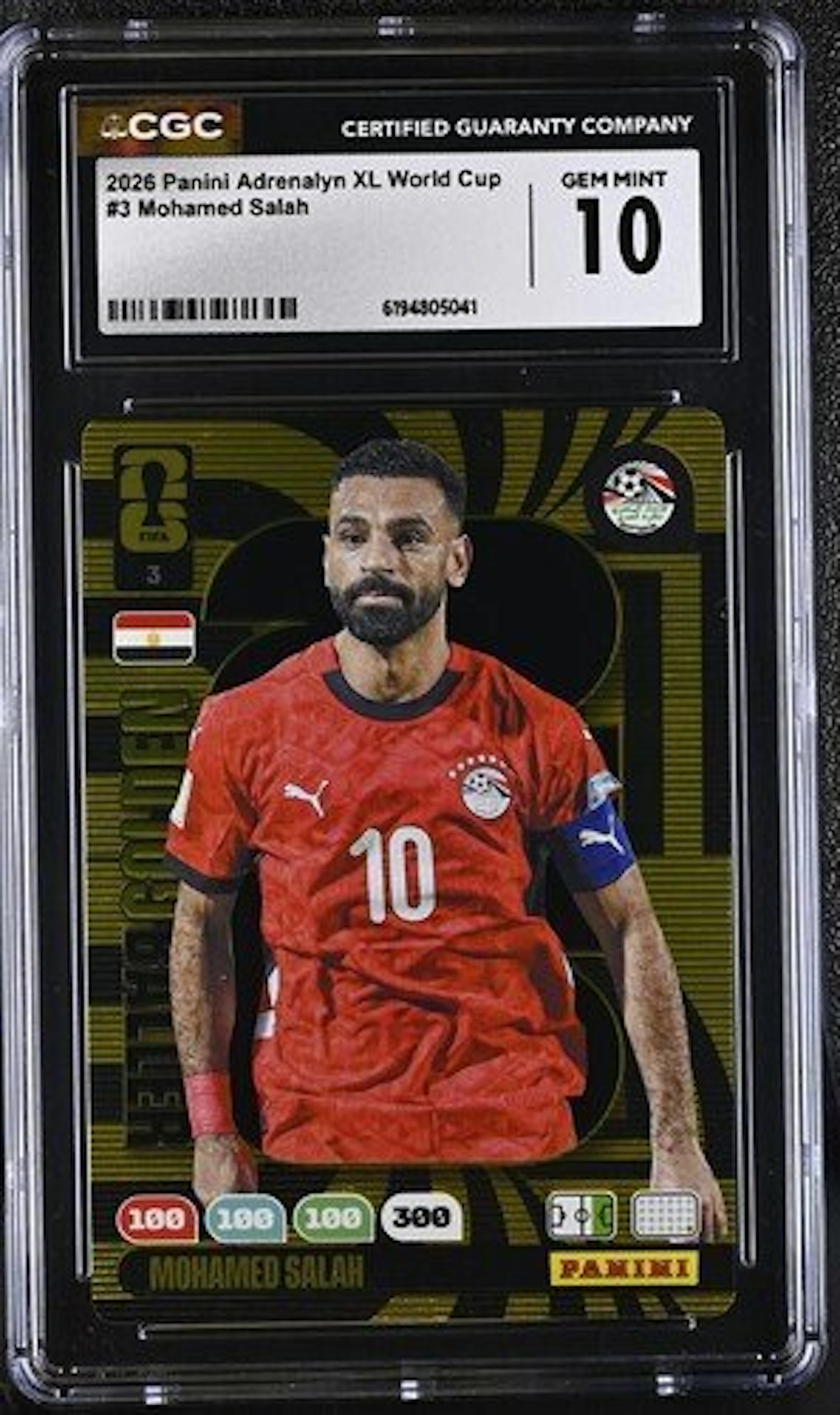 2026 Panini Mohamed Salah #3 - Panini Adrenalyn XL FIFA...