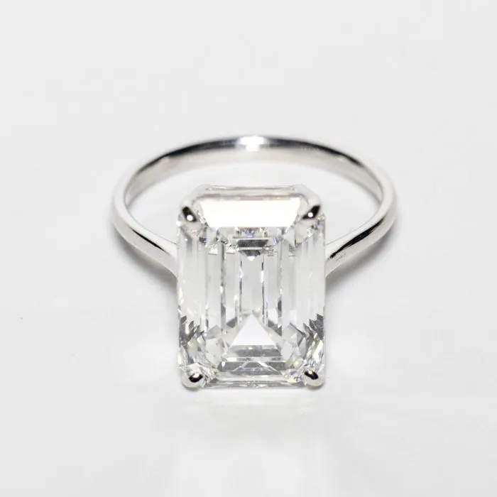 No reserve price - Engagement ring - 18 kt