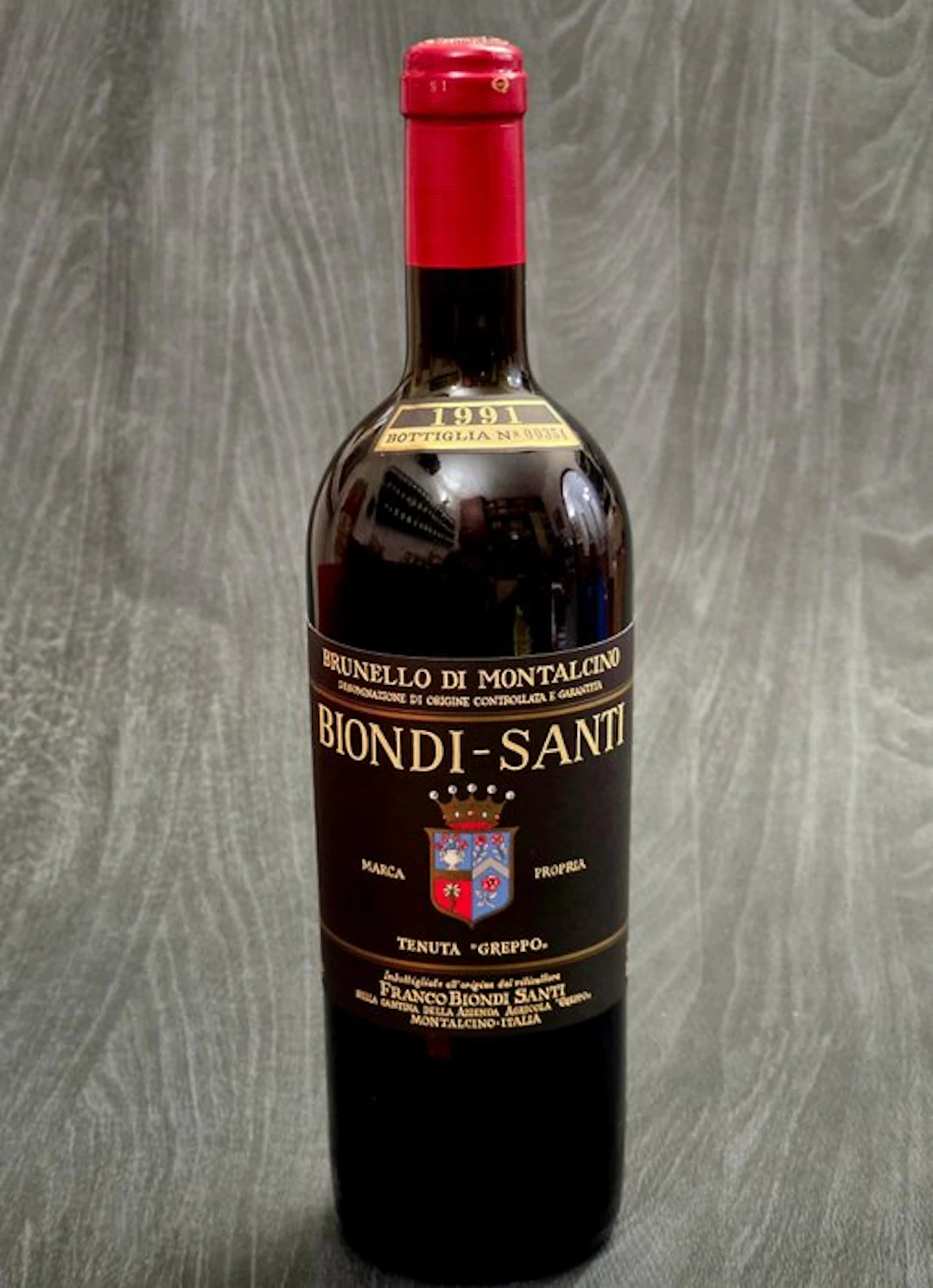 1991 Biondi Santi, Tenuta Greppo - Brunello di Montalcino - 1 Bottle (0.75L)