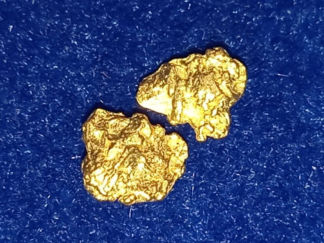 Brilliant Gold Nuggets - Yukon/Canada Nuggets- 0.26 g