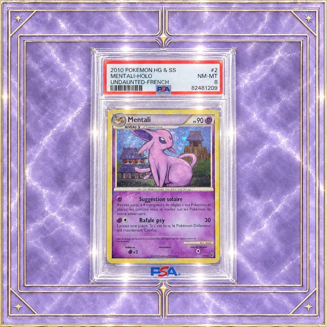 Pokémon Graded card - RARE 2010 HOLO ESPEON