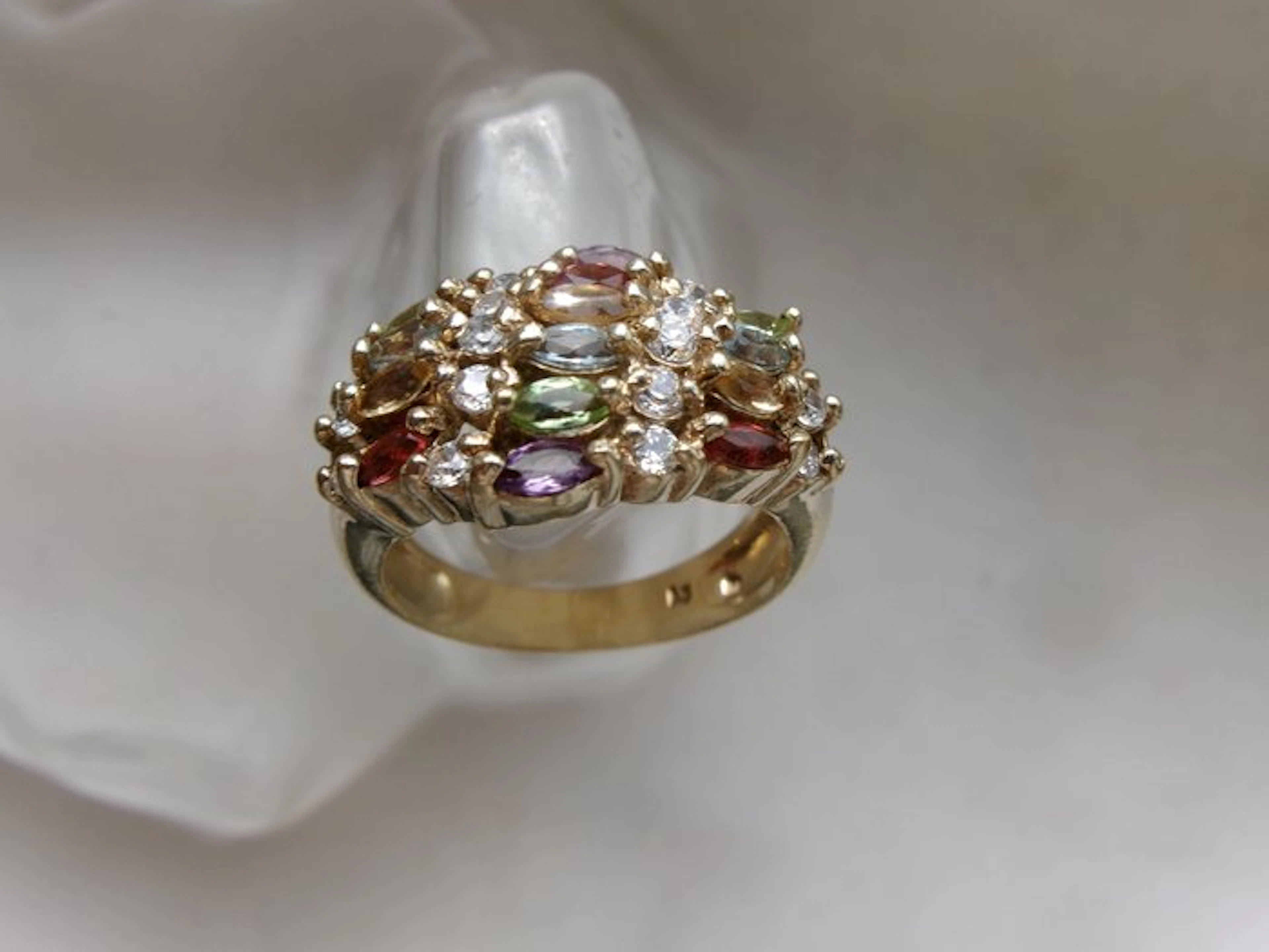 Silver - Ring - Art Deco Style