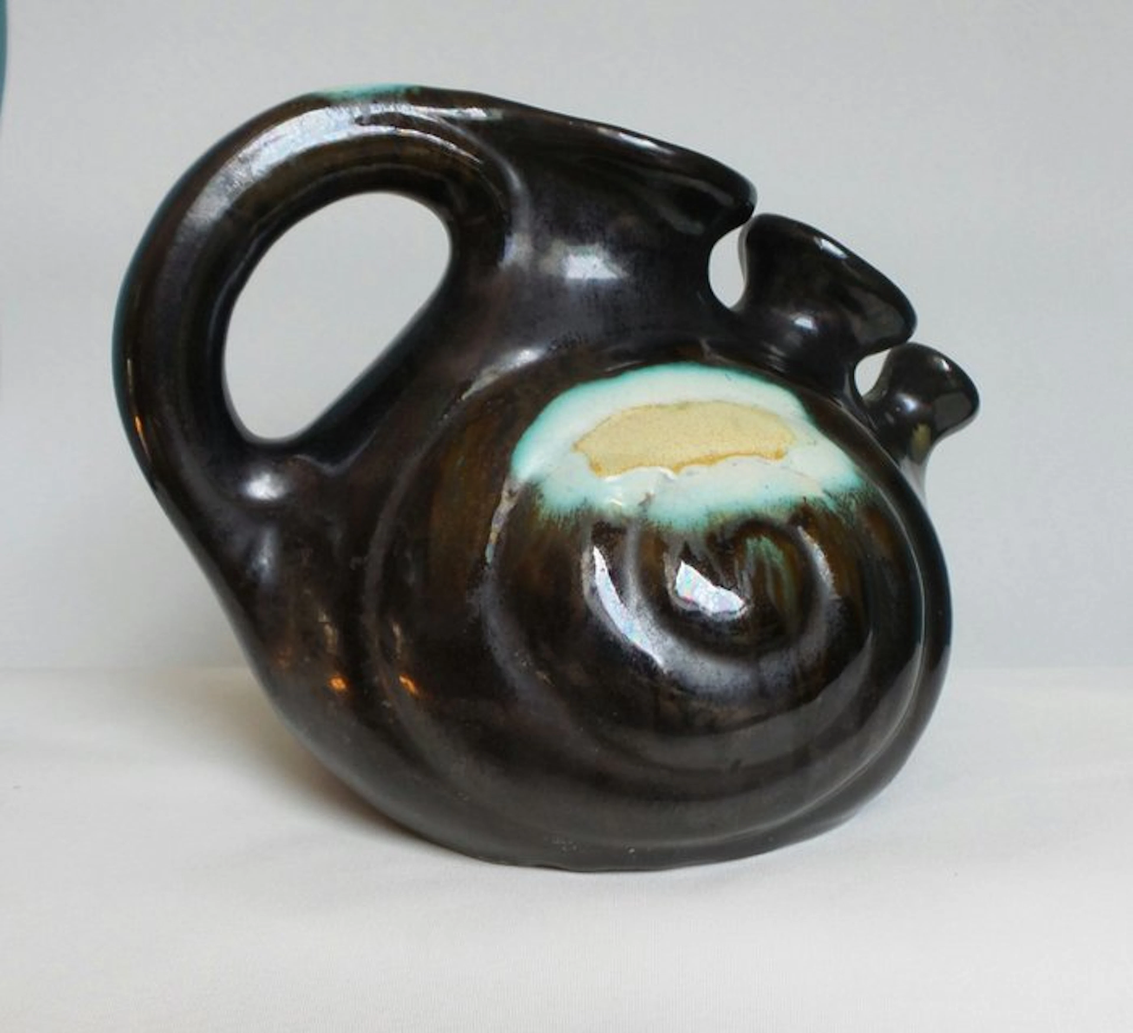 Fainçerie de Thulin - Vase - Tulip - glazed earthenware - Airain series