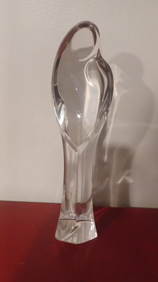 Val Saint Lambert - Statuette, Statuette - 26 cm - Crystal - 1960