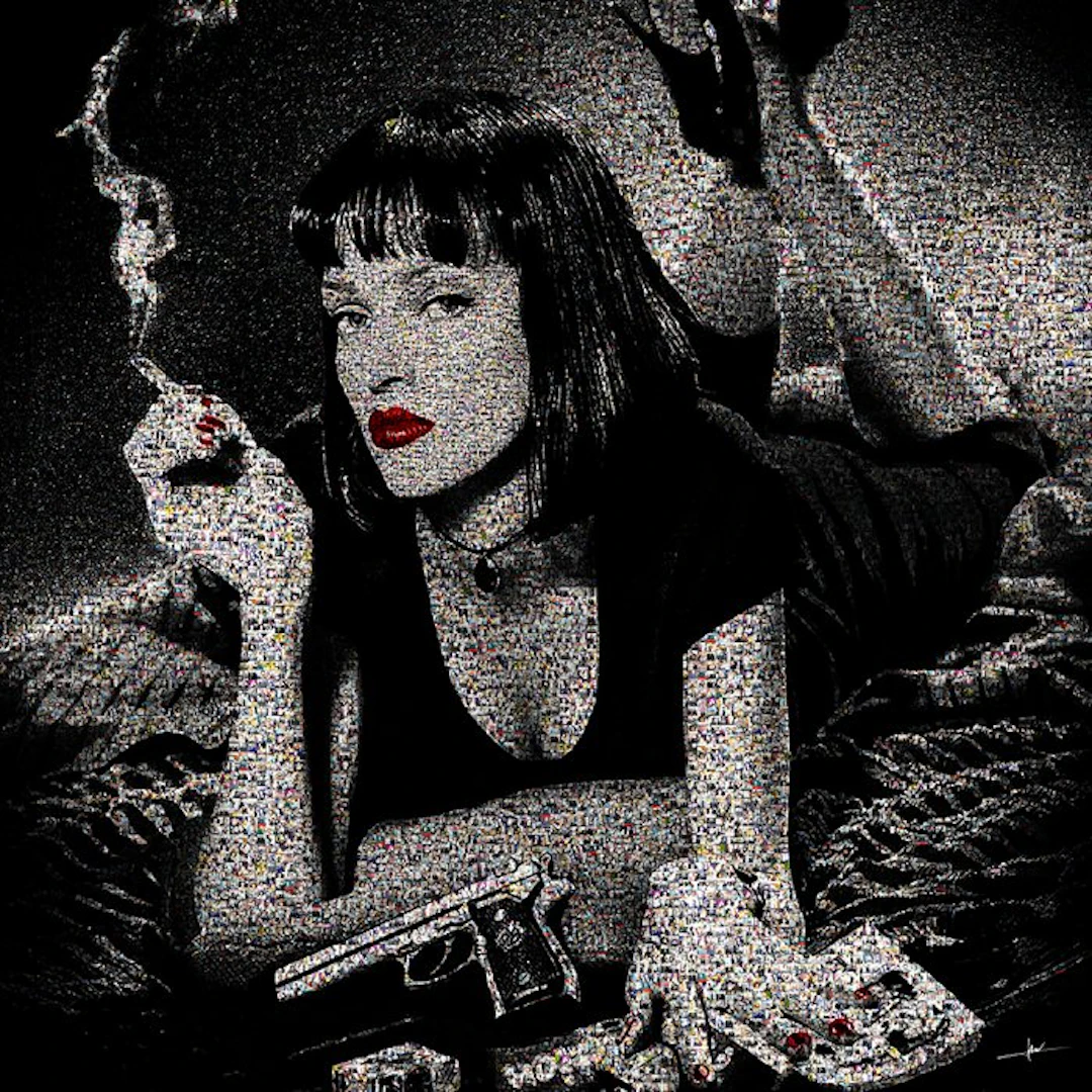 David Law - Crypto Pulp Fiction NB - Format XL 60x60