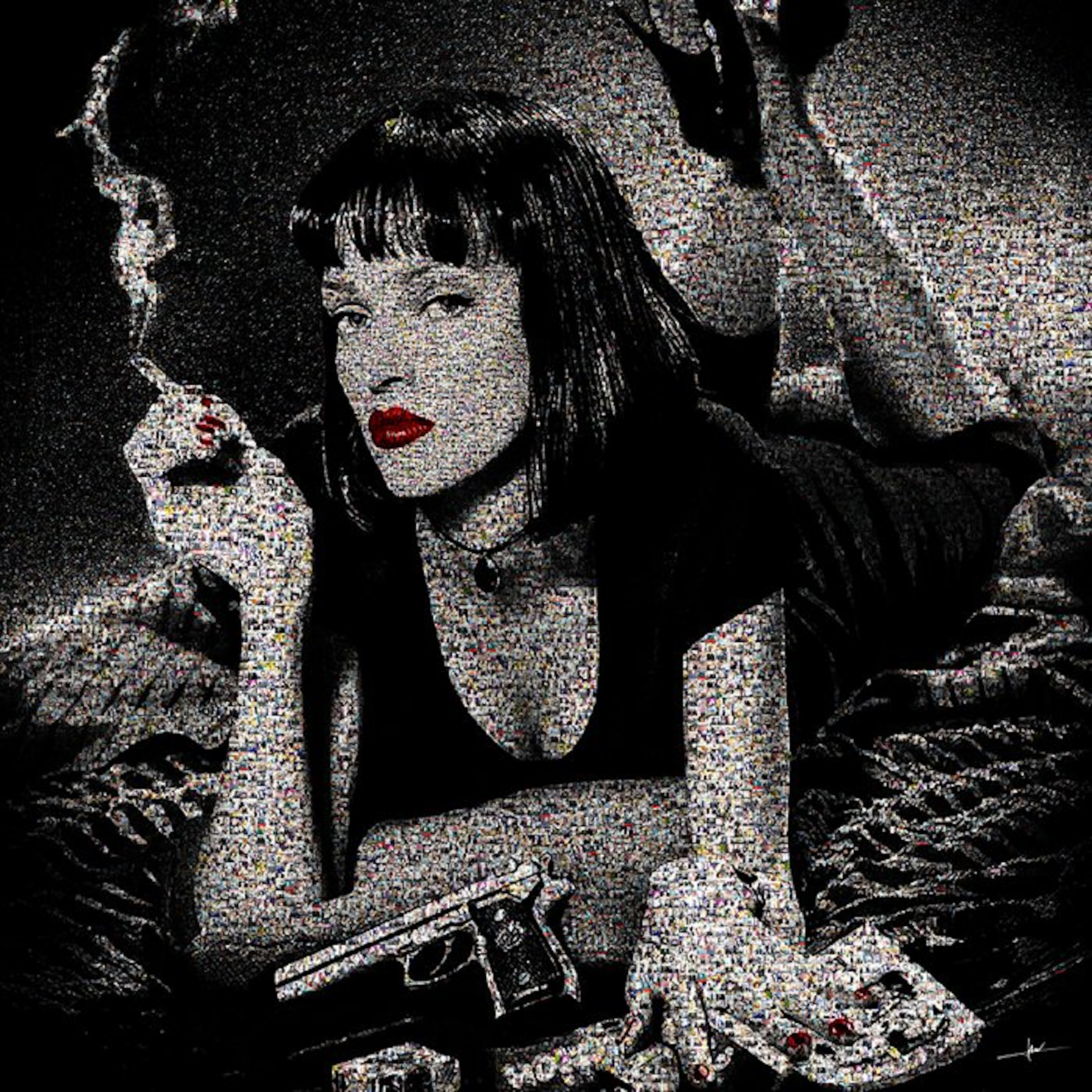 David Law - Crypto Pulp Fiction NB - Format XL 60x60