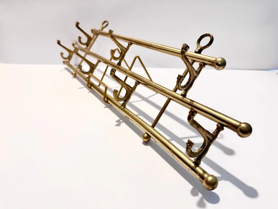 Coat rack - Brass
