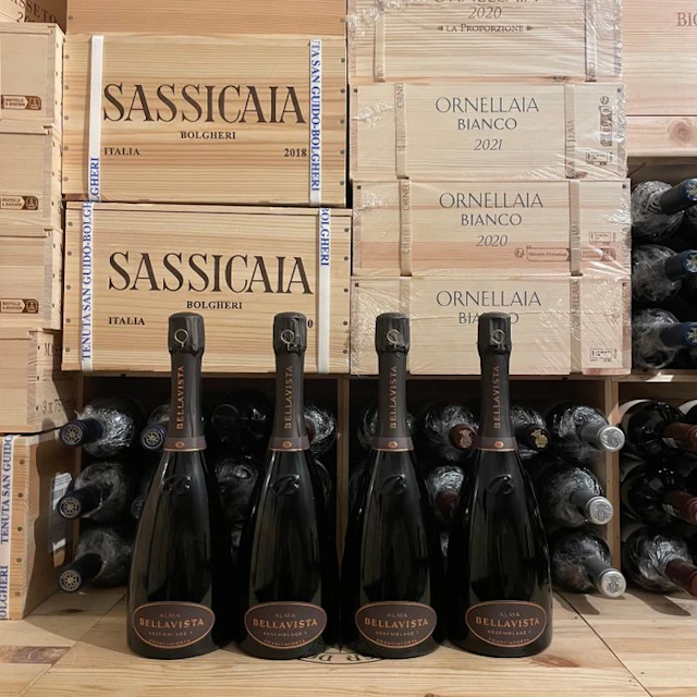 Bellavista, Alma “Assemblage 3” - Franciacorta Extra Brut - 4 Bottles (0.75L)