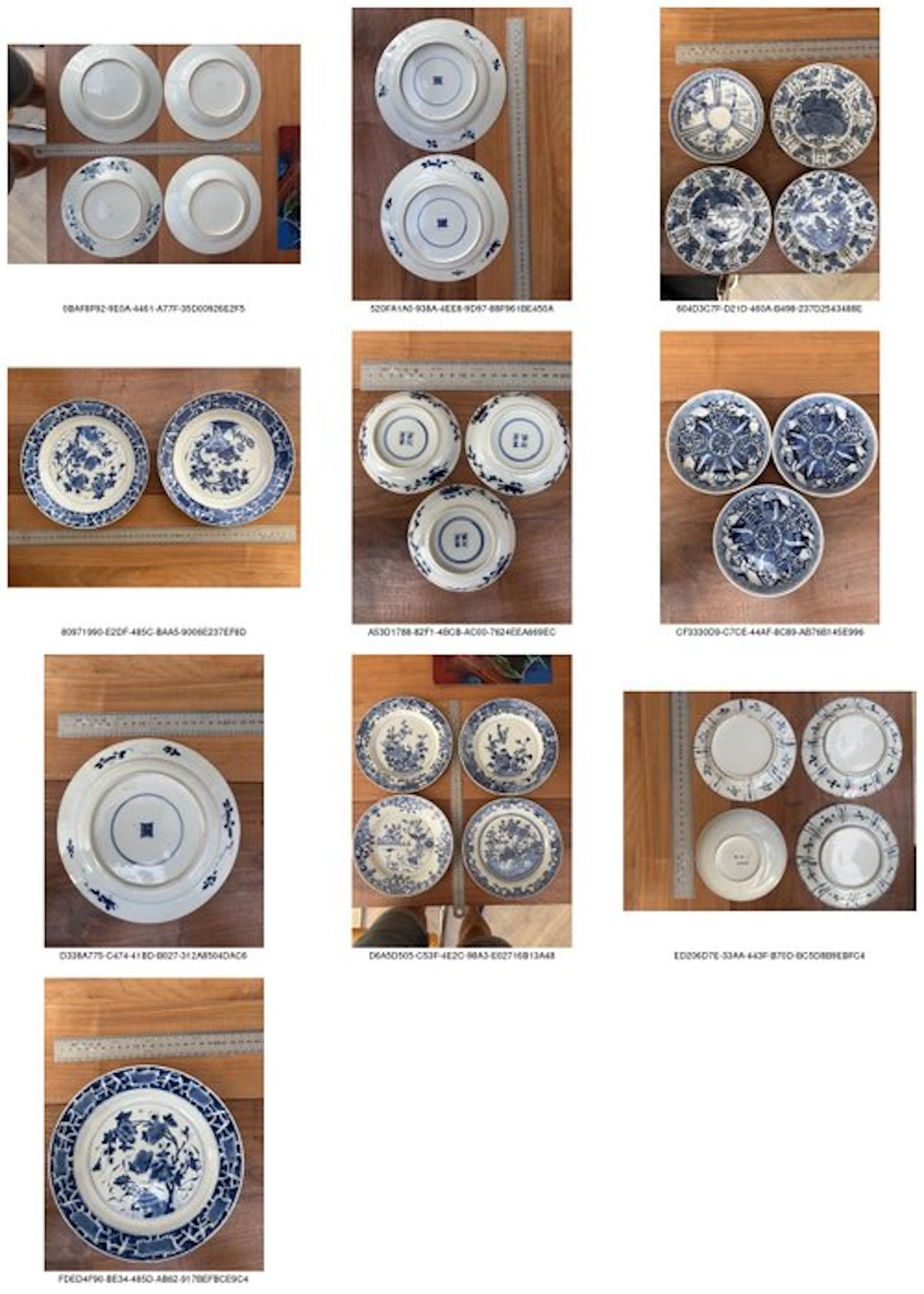 Lot of 11 Chinese plates and saucers - Porcelain - China...
