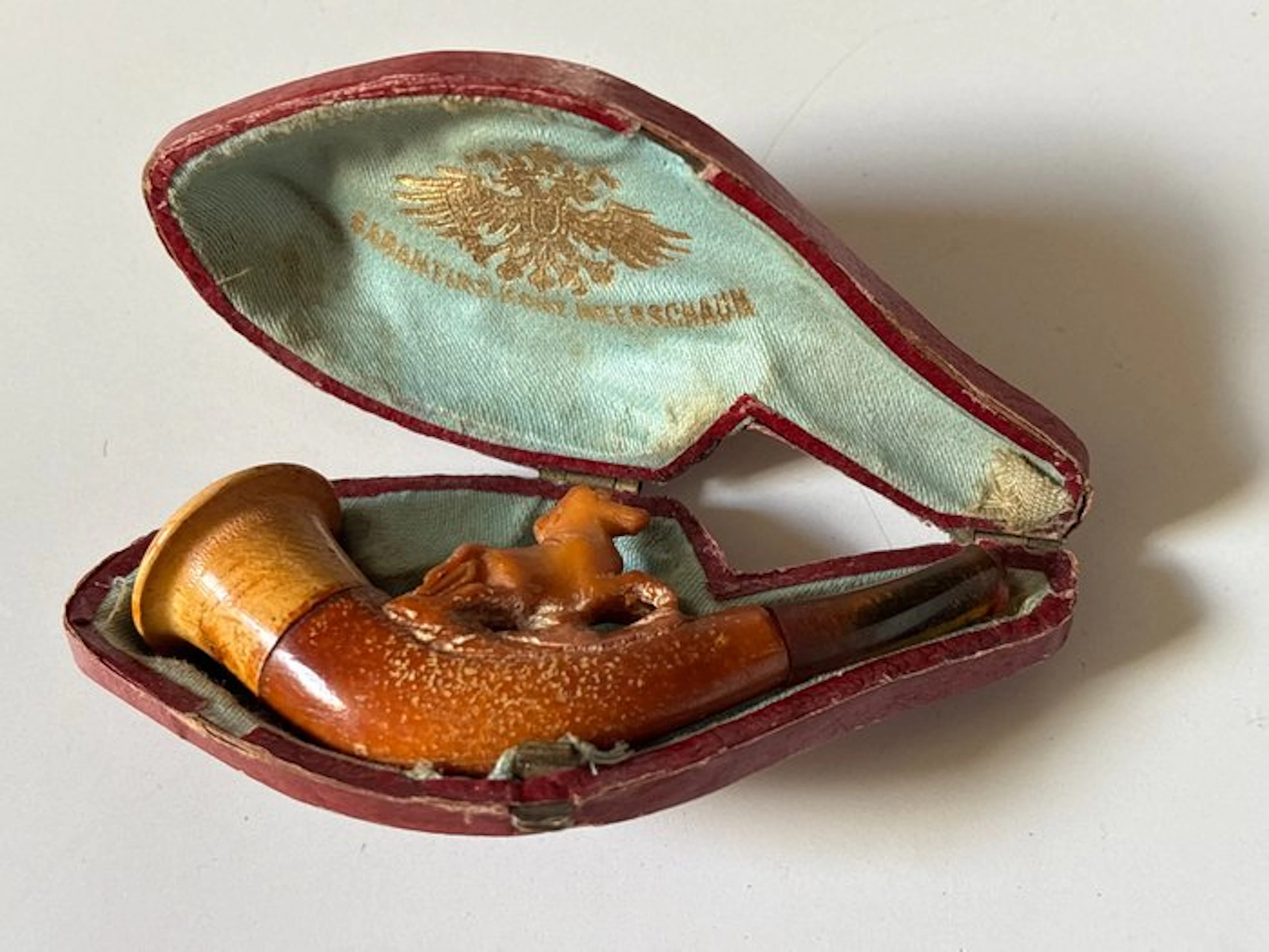 Pipe - Sea Foam and Amber