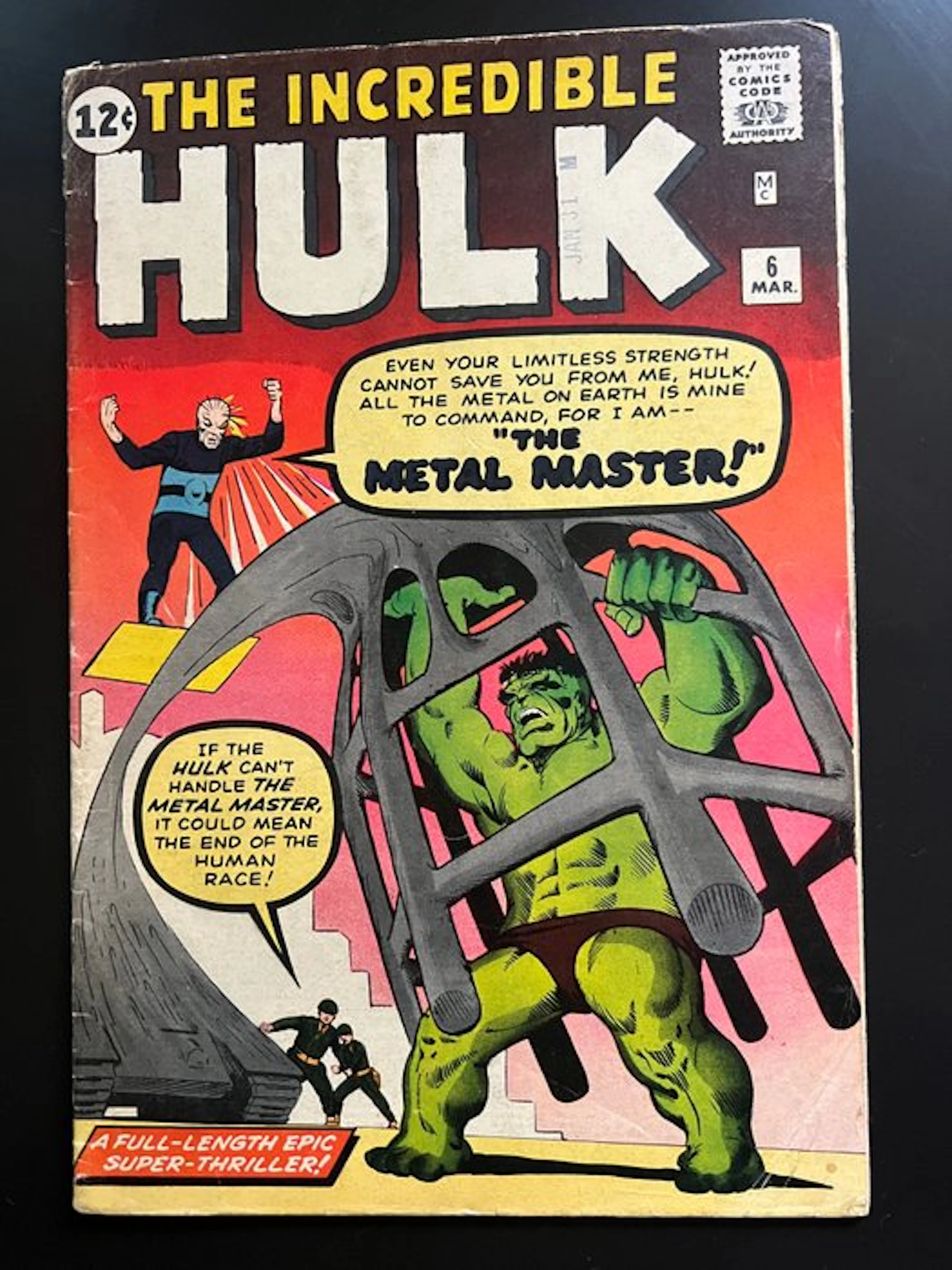 The Incredible Hulk 6 - The Incredible Hulk - 1 Comic...