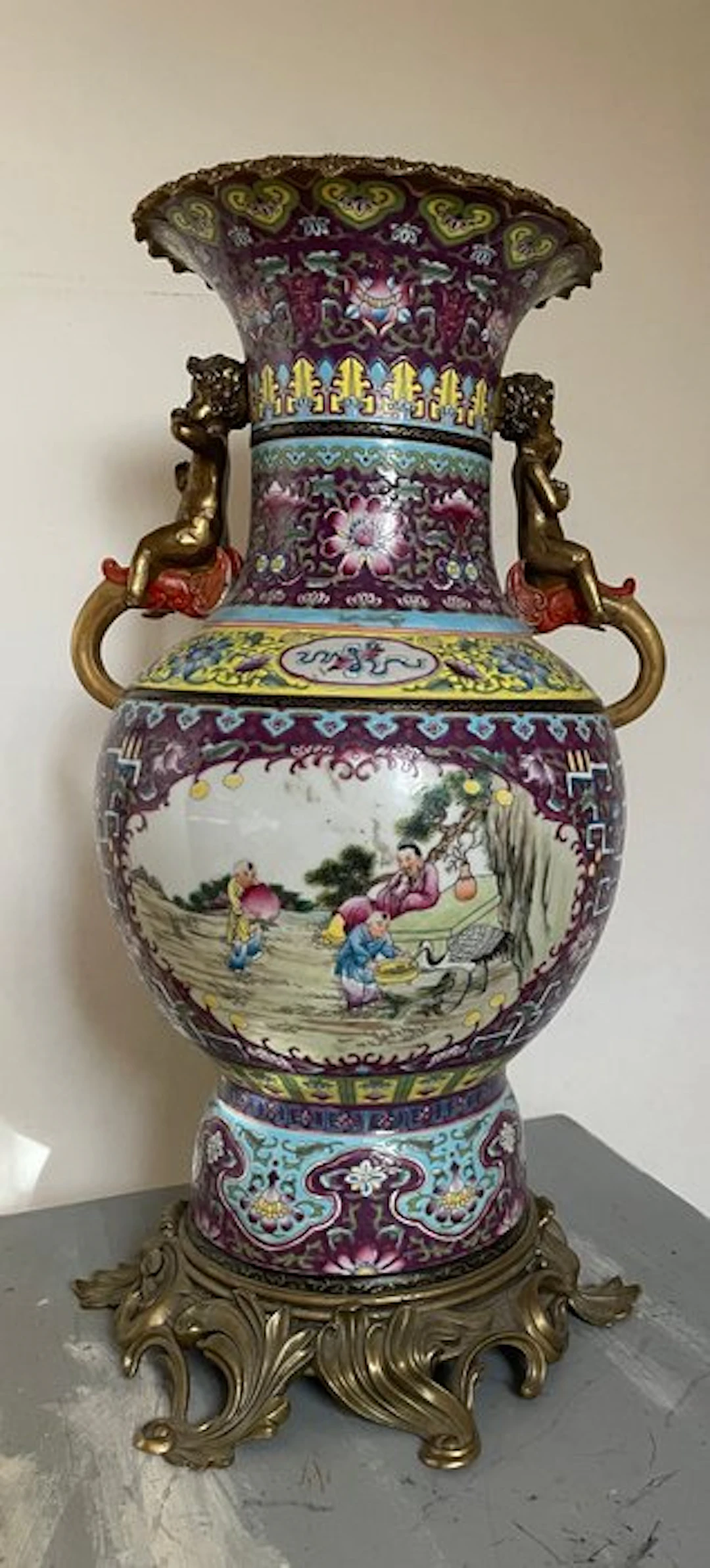 Baluster vase - Porcelain - China - Yongzheng (1723-1735) (No reserve price)