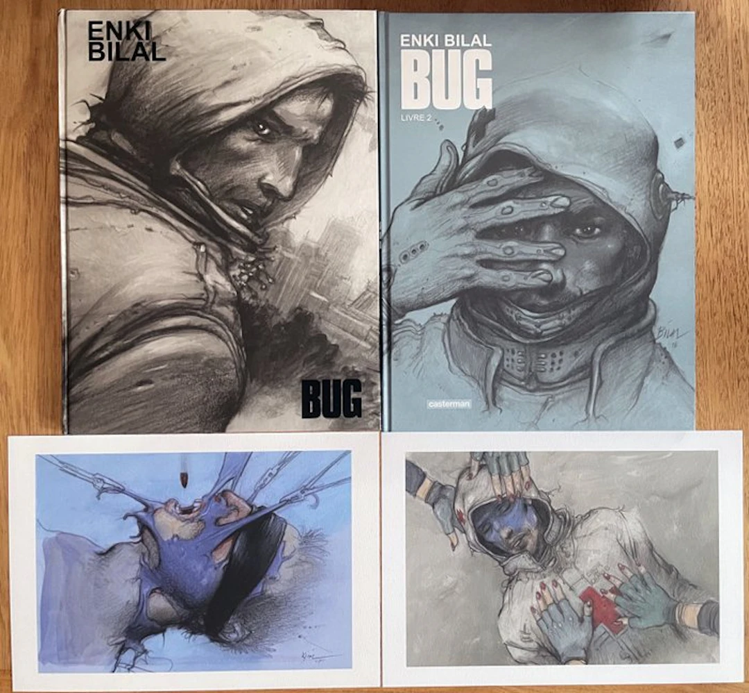 Bug T1 + T2 + 2x ex-libris - 2x C - 2 Album - Limited edition - 2018/2019