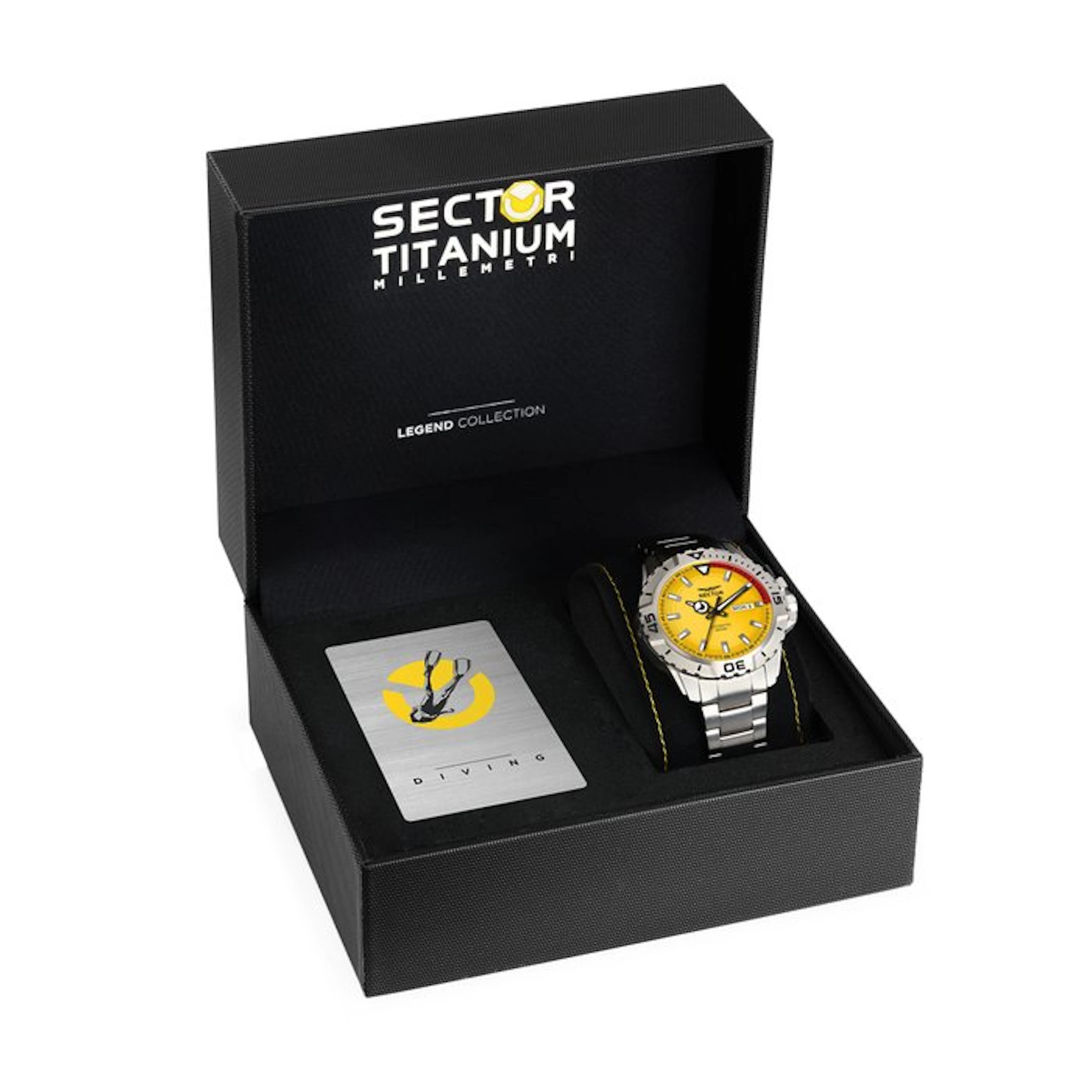 Sector - Legend - Automatic - TITANIUM - Helium valve...