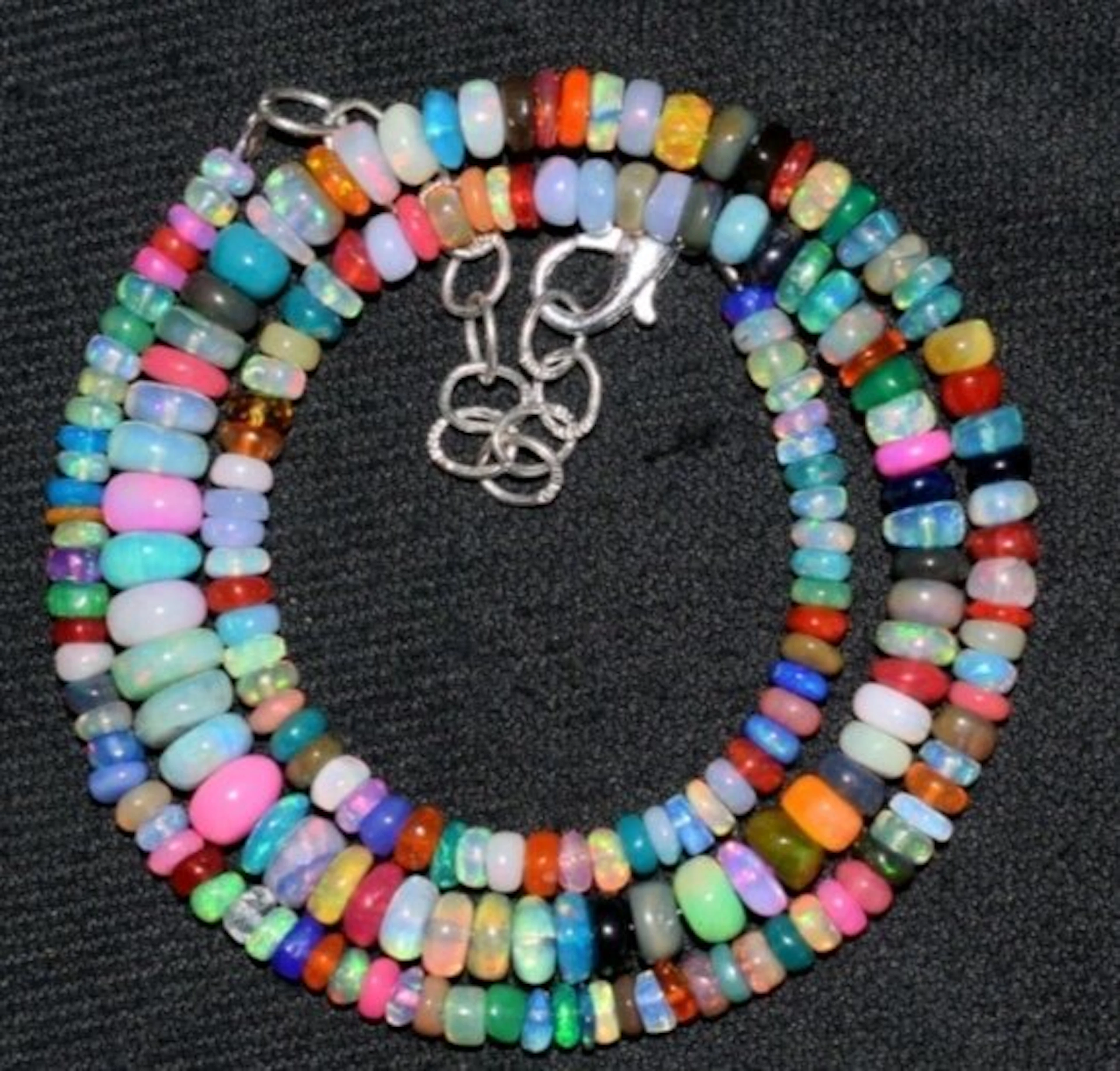 Opal Multicolor Natural Mineral- 9 g - (1)