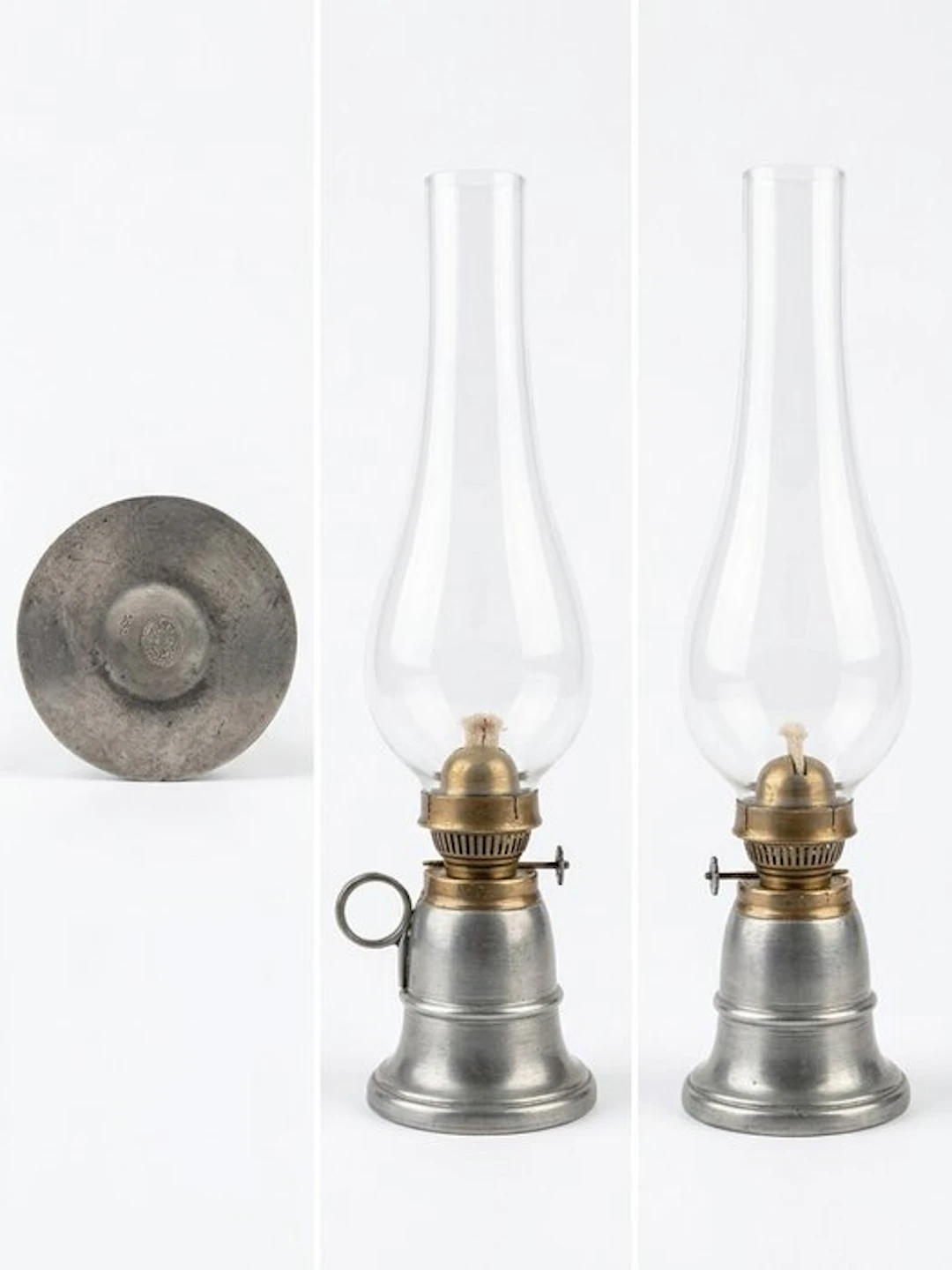 Oil lamp - Tin